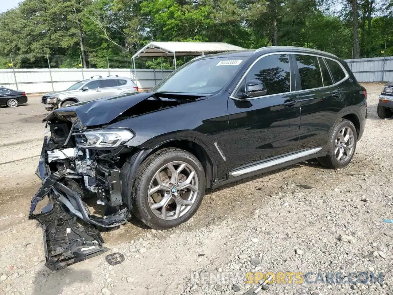 1 Photograph of a damaged car WBX47DP05RN262593 BMW X3 2024