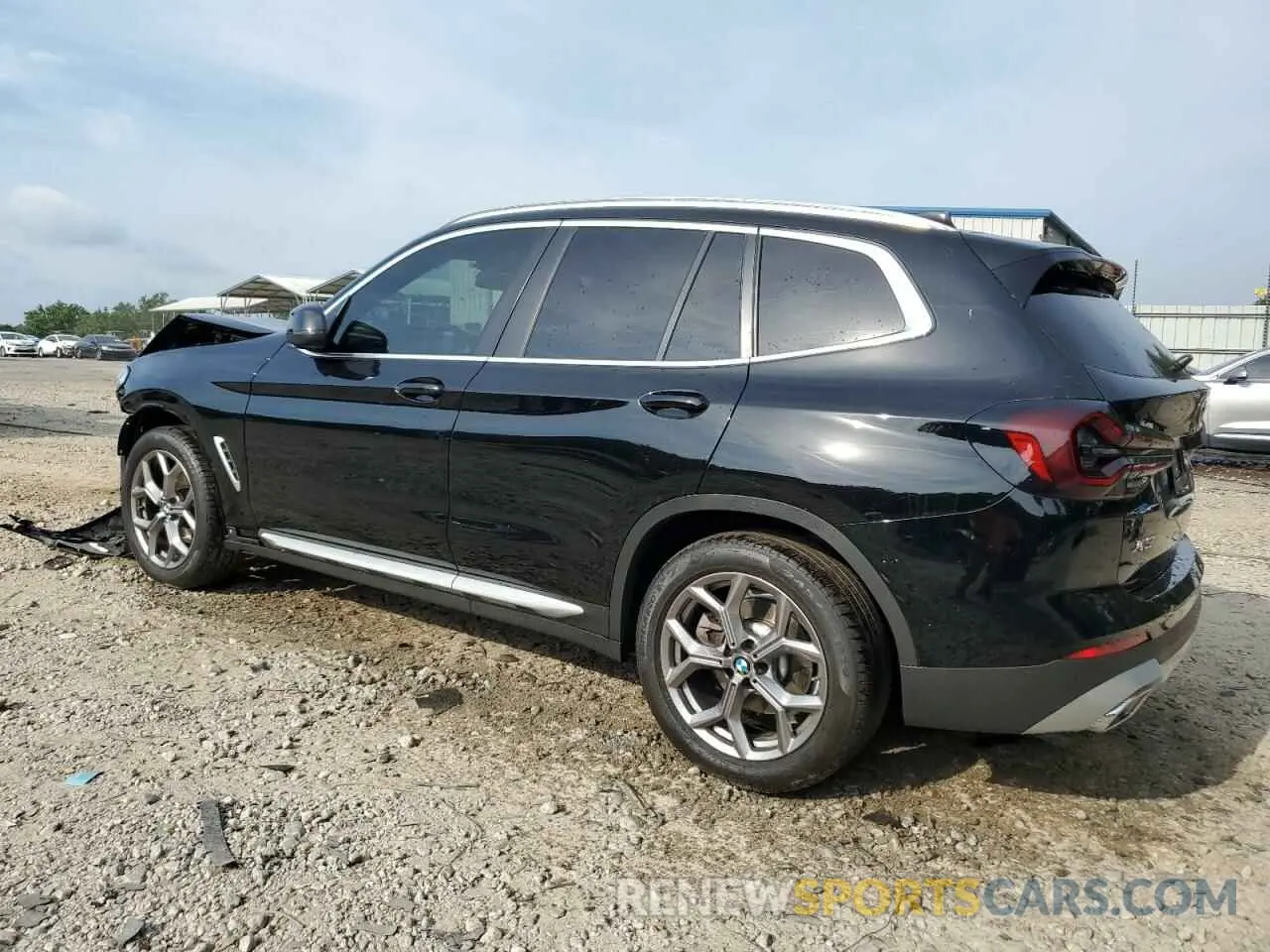 2 Photograph of a damaged car WBX47DP05RN262593 BMW X3 2024