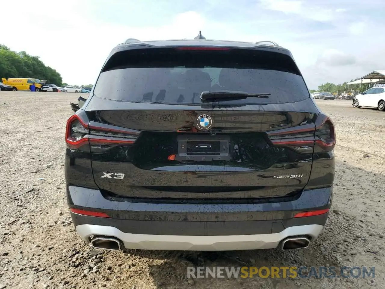 6 Photograph of a damaged car WBX47DP05RN262593 BMW X3 2024