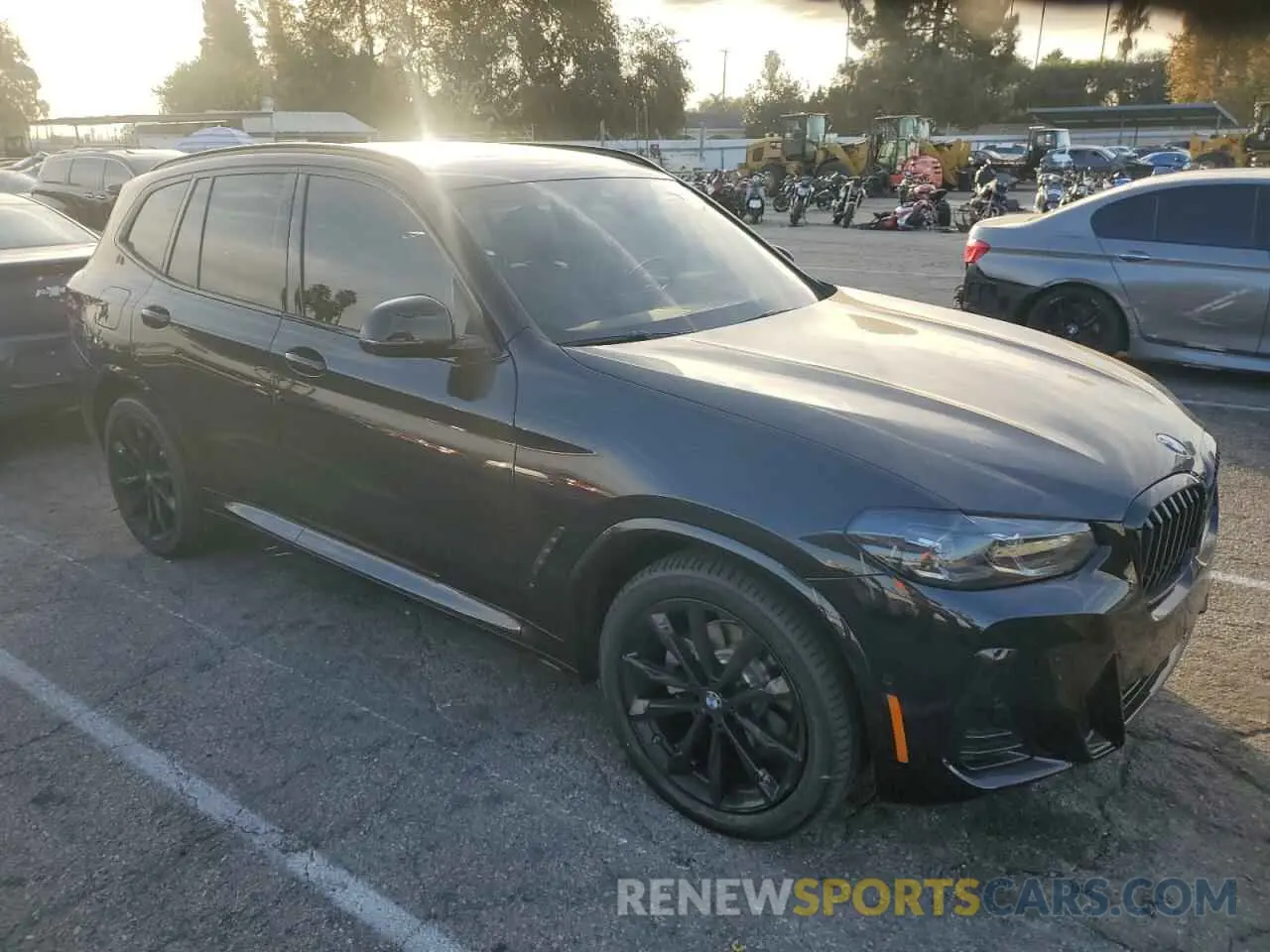 4 Photograph of a damaged car WBX47DP05RN302834 BMW X3 2024