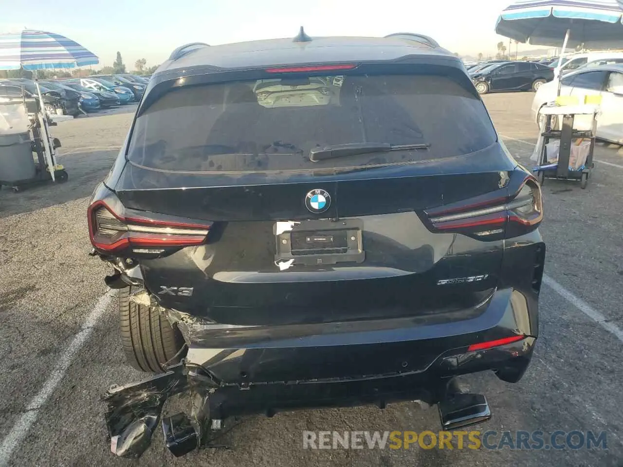 6 Photograph of a damaged car WBX47DP05RN302834 BMW X3 2024