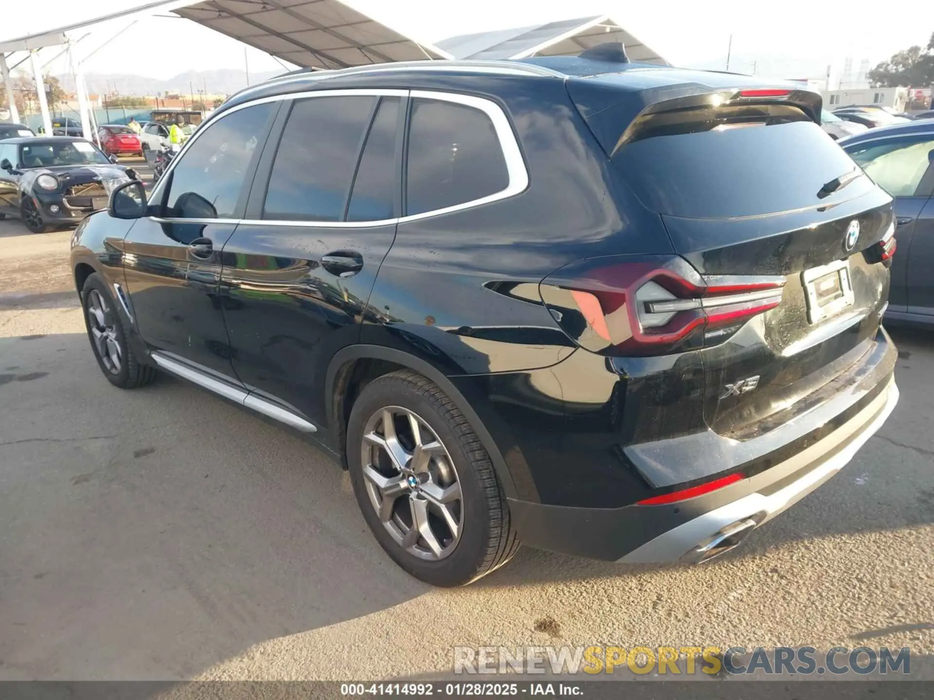 3 Photograph of a damaged car WBX47DP0XRN261570 BMW X3 2024