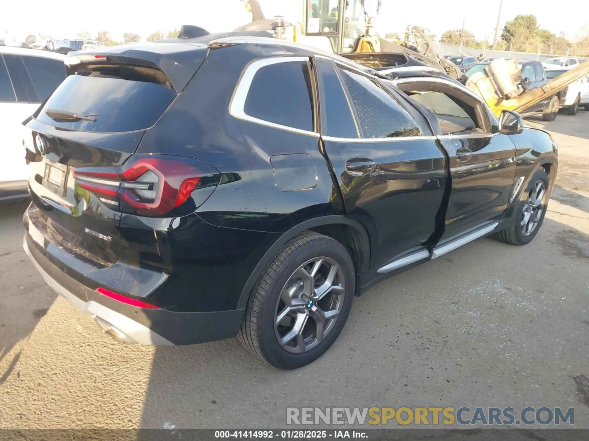 4 Photograph of a damaged car WBX47DP0XRN261570 BMW X3 2024