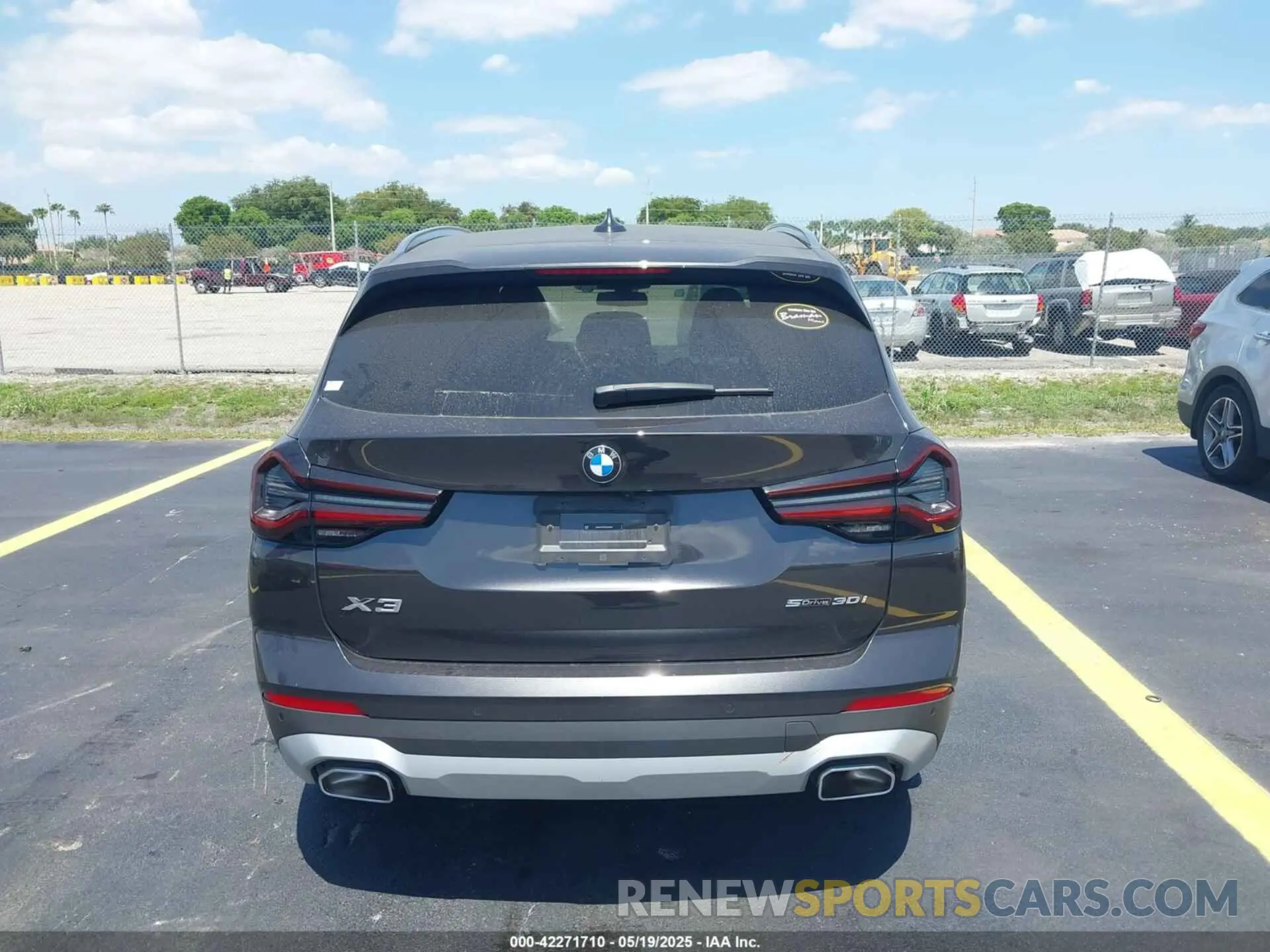 16 Photograph of a damaged car WBX47DP0XRN280846 BMW X3 2024