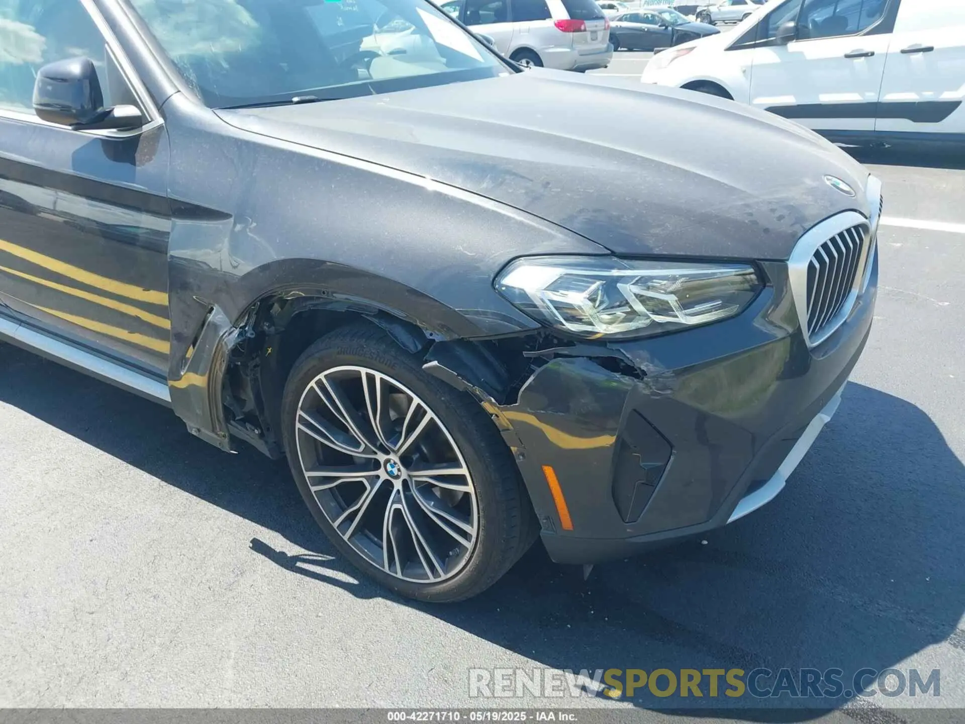 17 Photograph of a damaged car WBX47DP0XRN280846 BMW X3 2024