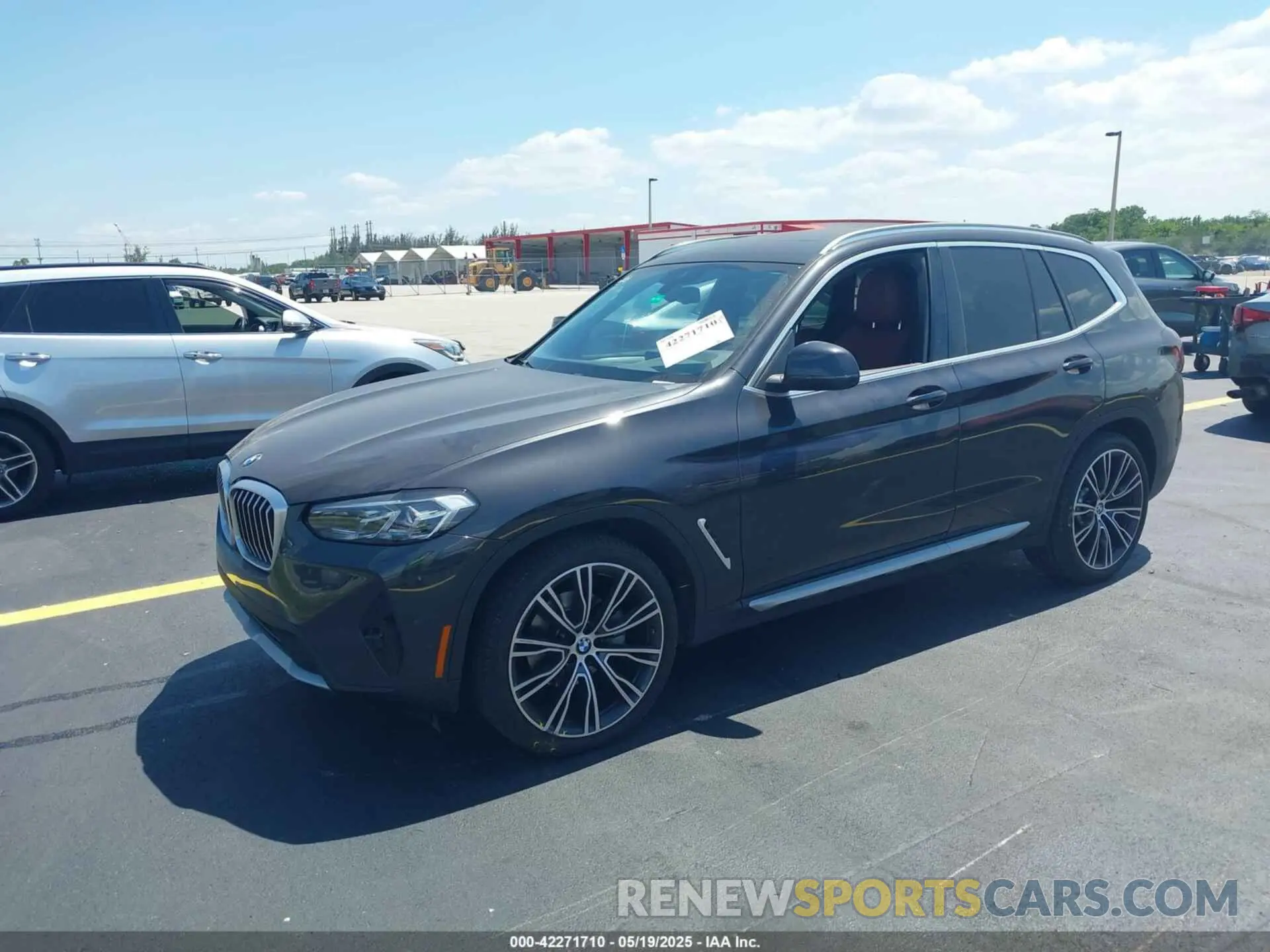 2 Photograph of a damaged car WBX47DP0XRN280846 BMW X3 2024