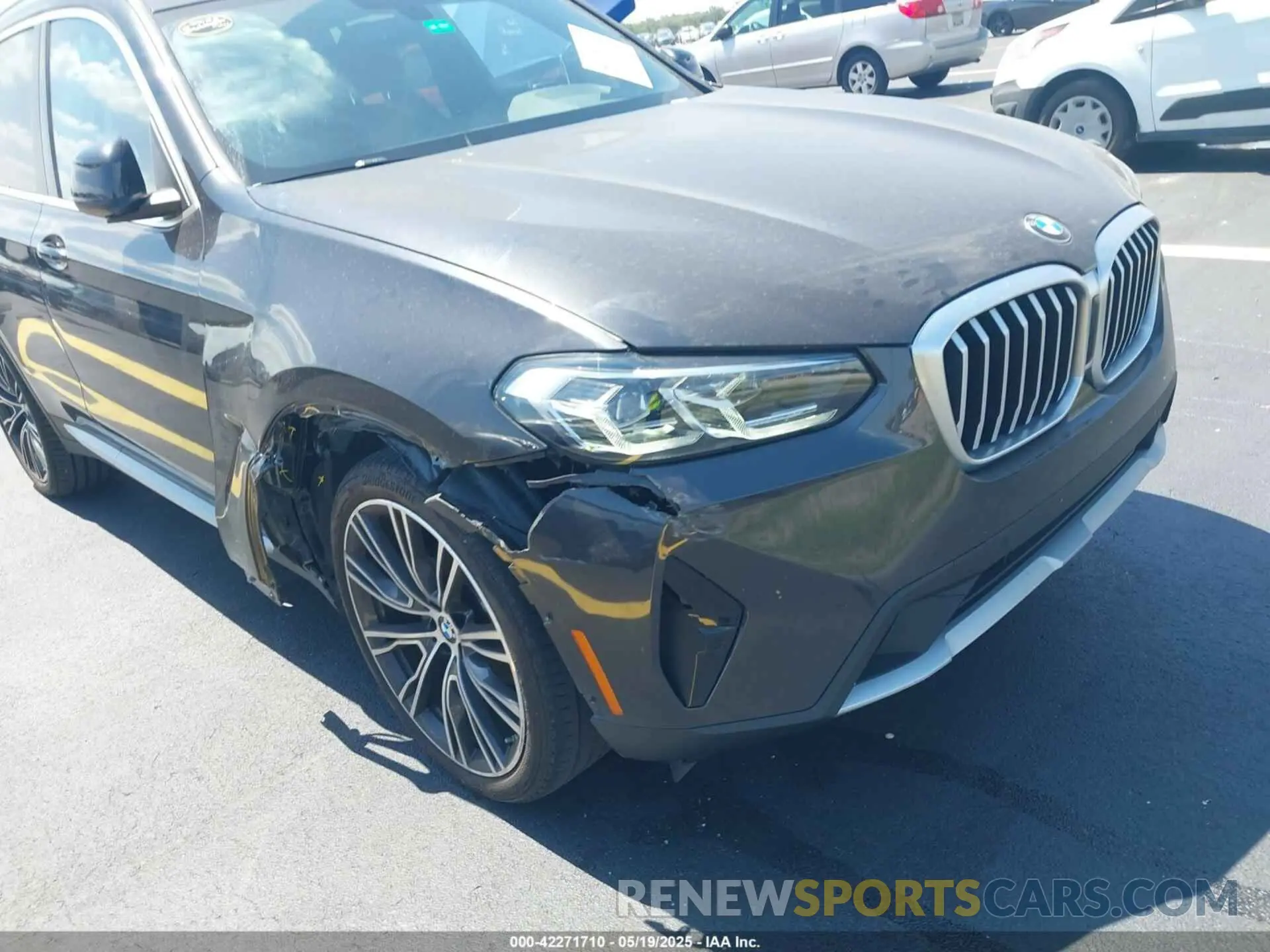 6 Photograph of a damaged car WBX47DP0XRN280846 BMW X3 2024