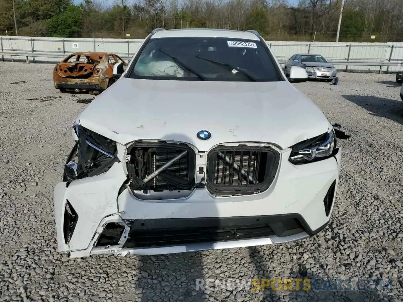 5 Photograph of a damaged car WBX47DP0XRN312162 BMW X3 2024