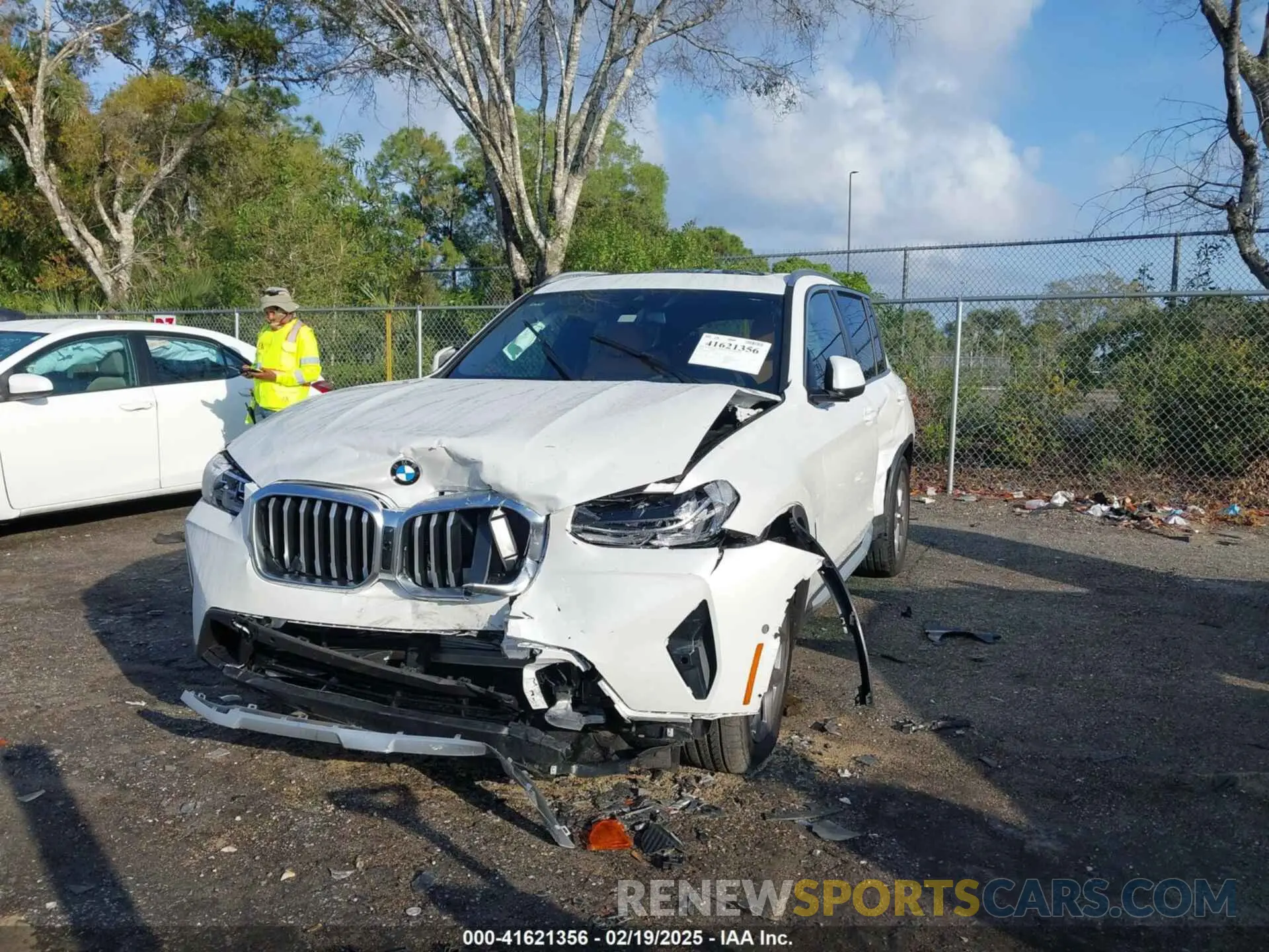 6 Photograph of a damaged car WBX47DP0XRN314770 BMW X3 2024