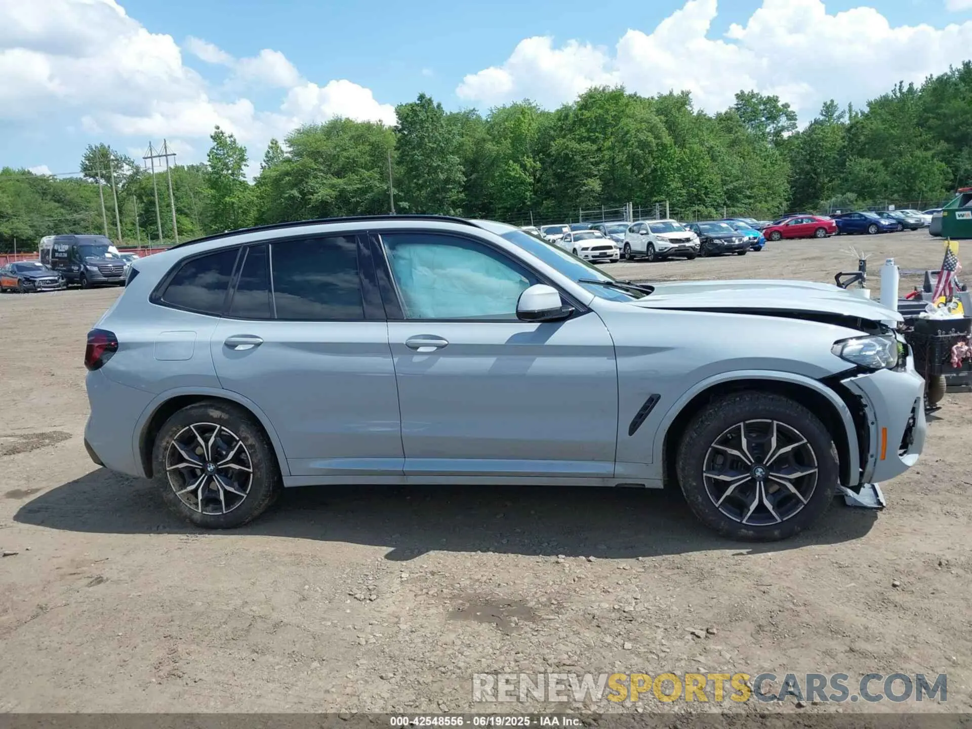 13 Photograph of a damaged car WBX57DP01RN294543 BMW X3 2024