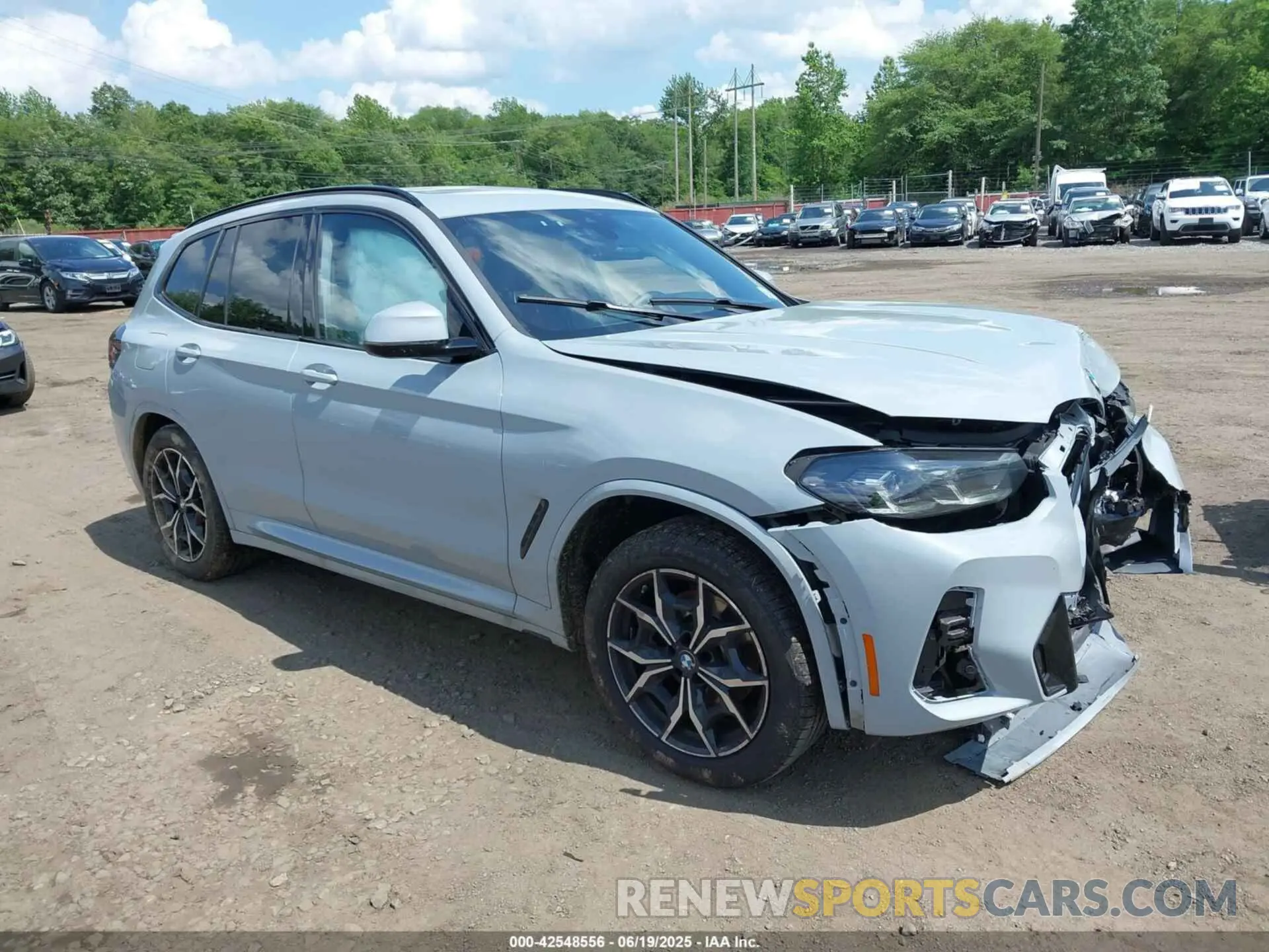 17 Photograph of a damaged car WBX57DP01RN294543 BMW X3 2024