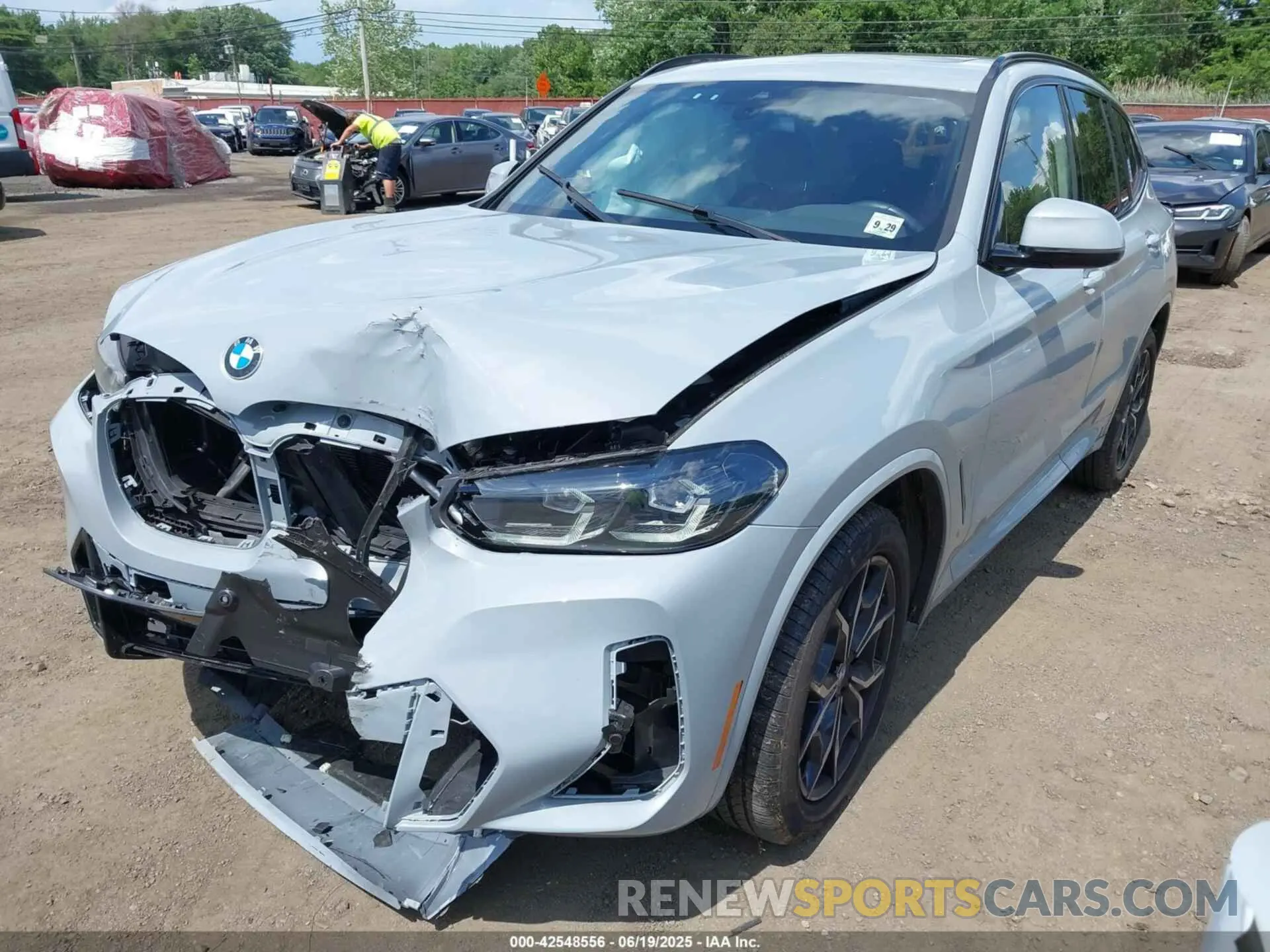 18 Photograph of a damaged car WBX57DP01RN294543 BMW X3 2024