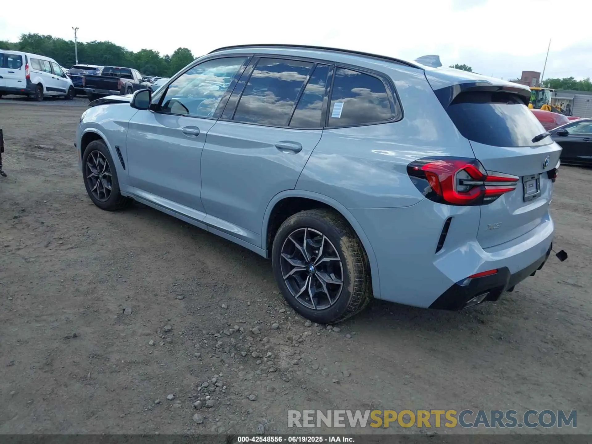 3 Photograph of a damaged car WBX57DP01RN294543 BMW X3 2024