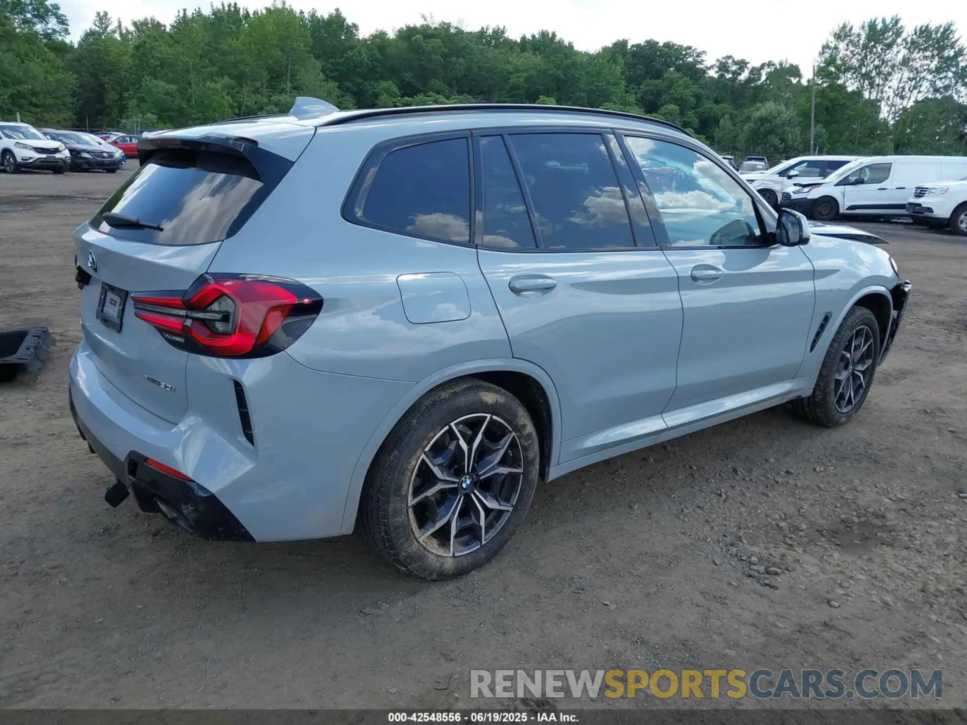 4 Photograph of a damaged car WBX57DP01RN294543 BMW X3 2024