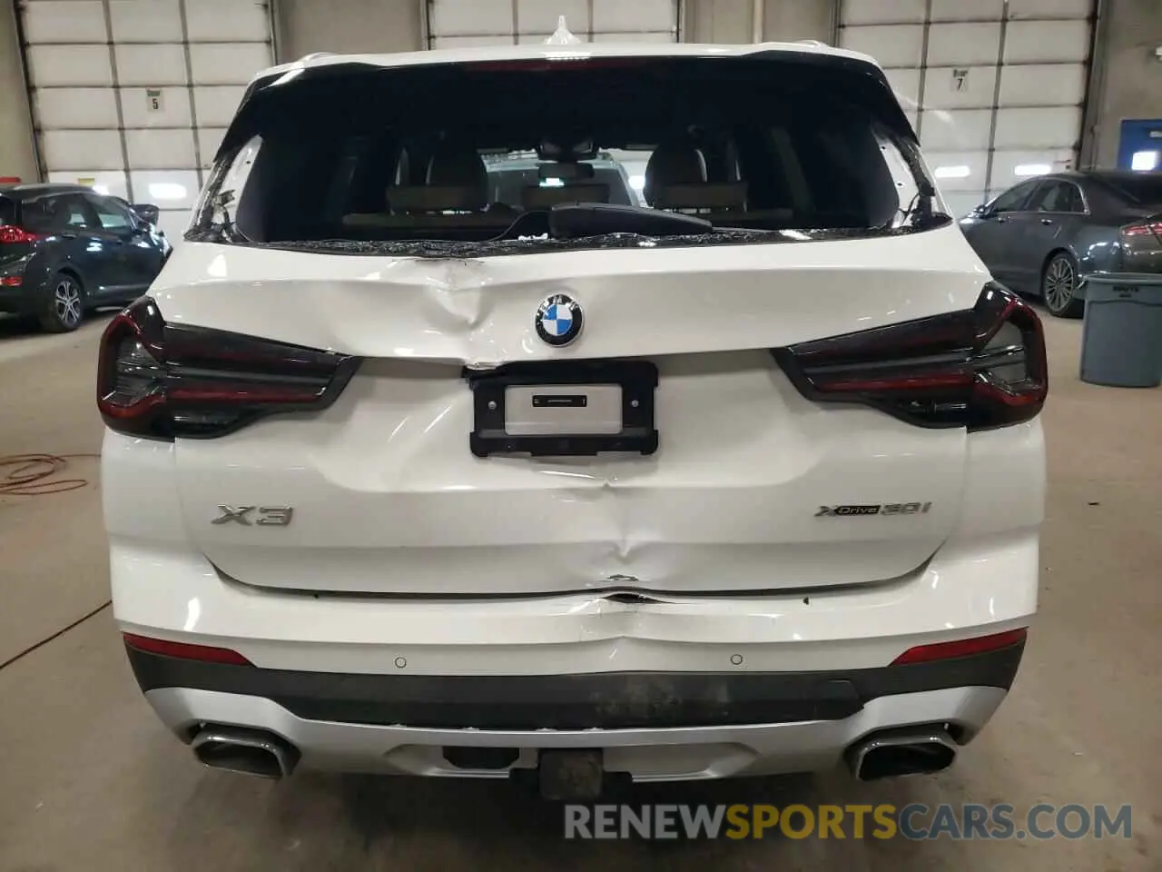 6 Photograph of a damaged car WBX57DP02RN276522 BMW X3 2024