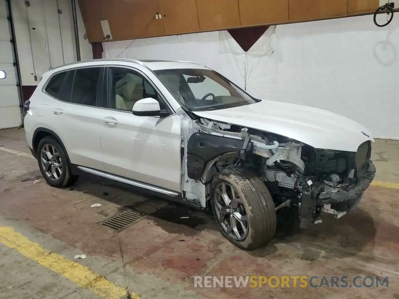 4 Photograph of a damaged car WBX57DP02RN289903 BMW X3 2024