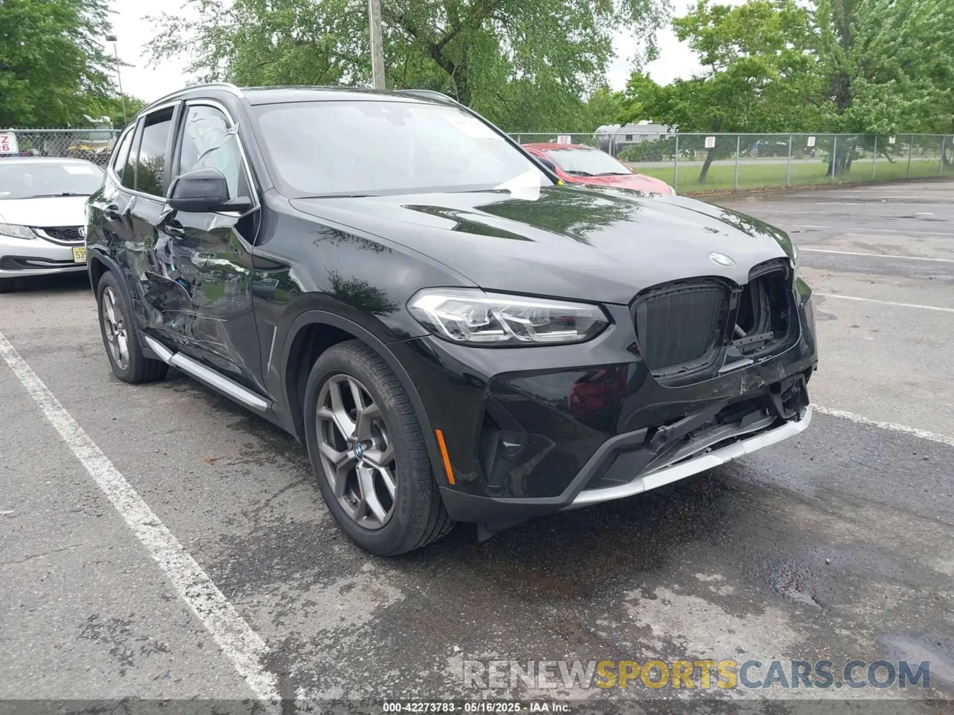 1 Photograph of a damaged car WBX57DP04RN259110 BMW X3 2024