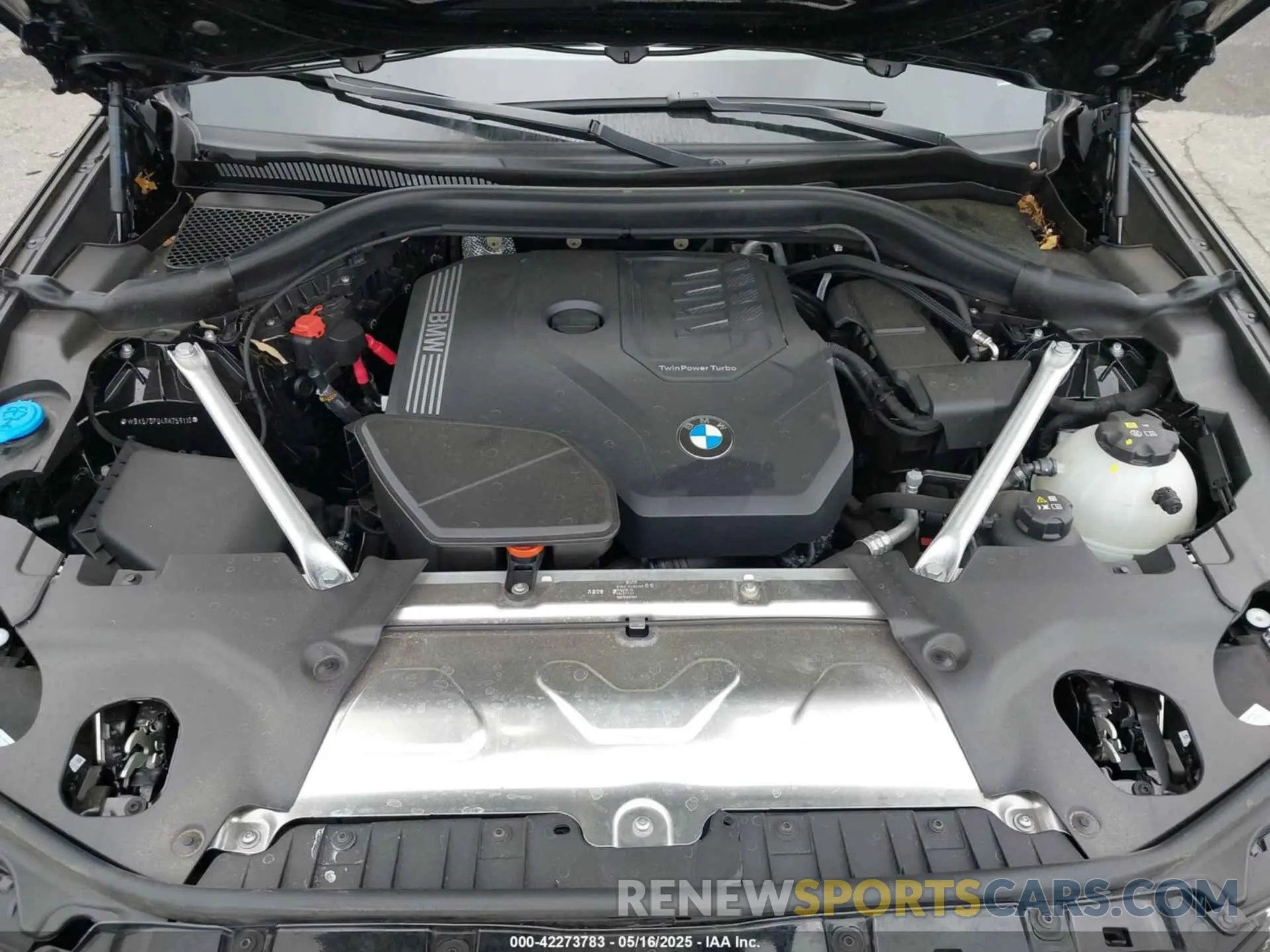 10 Photograph of a damaged car WBX57DP04RN259110 BMW X3 2024