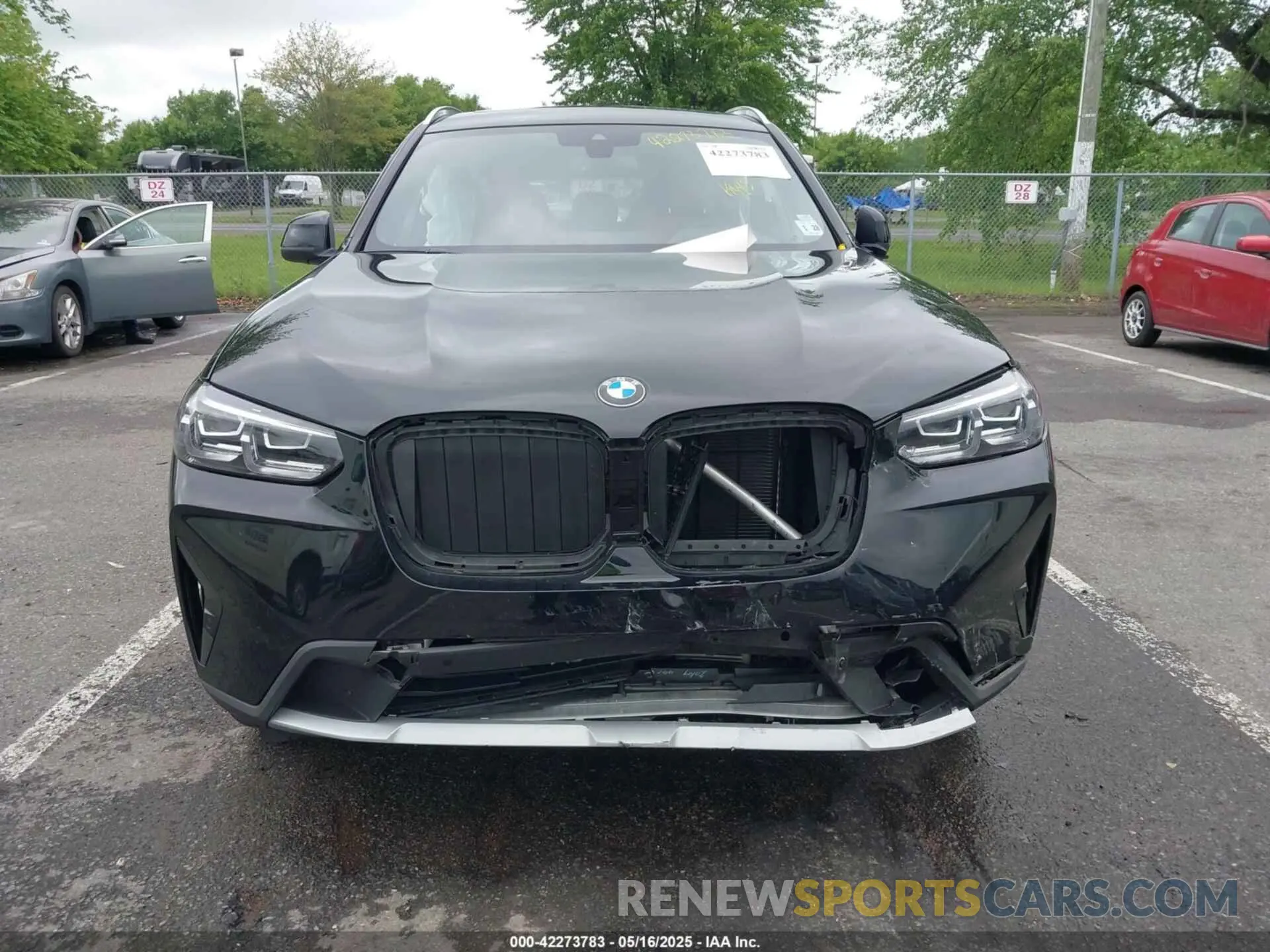 12 Photograph of a damaged car WBX57DP04RN259110 BMW X3 2024