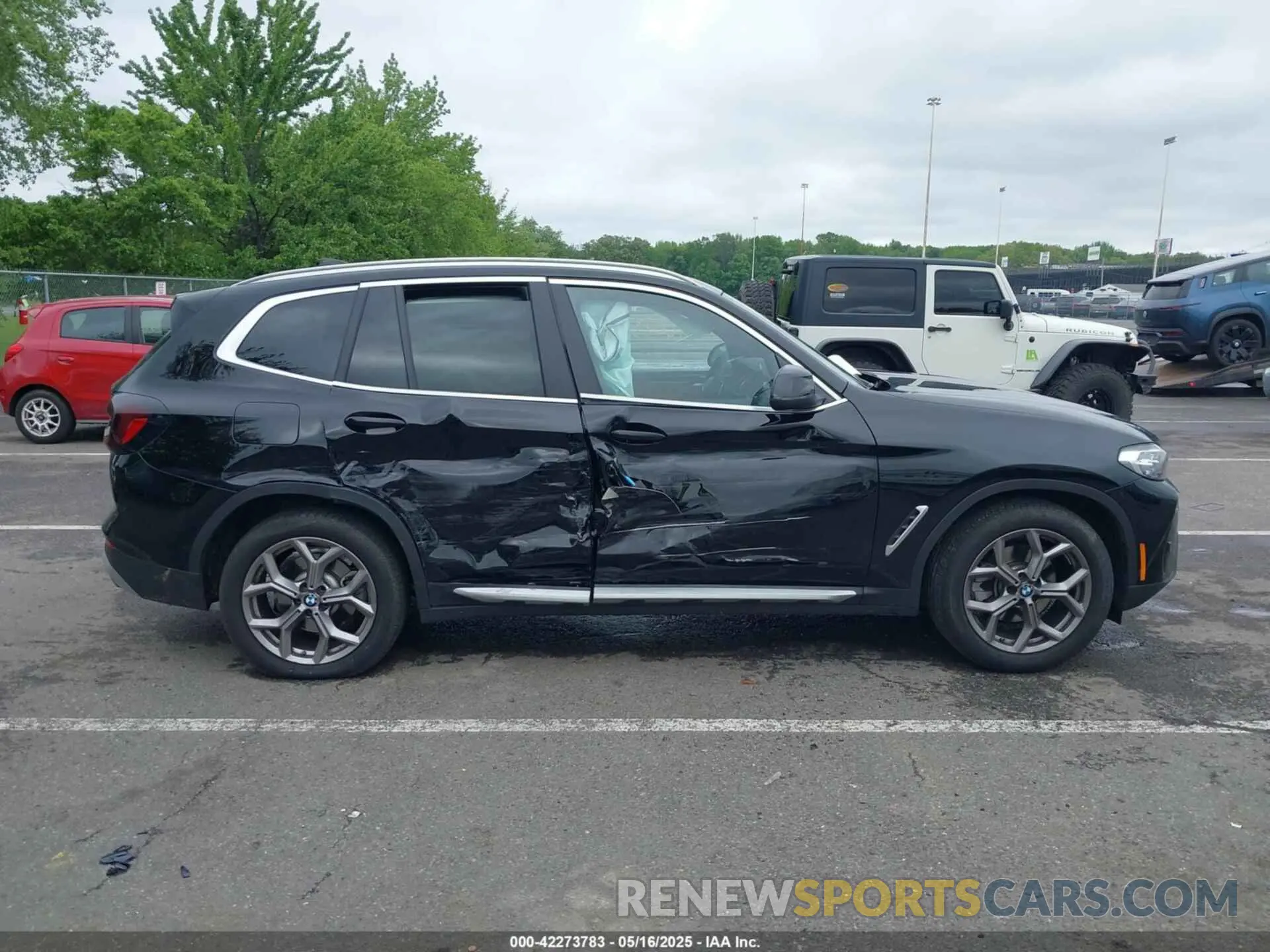 13 Photograph of a damaged car WBX57DP04RN259110 BMW X3 2024