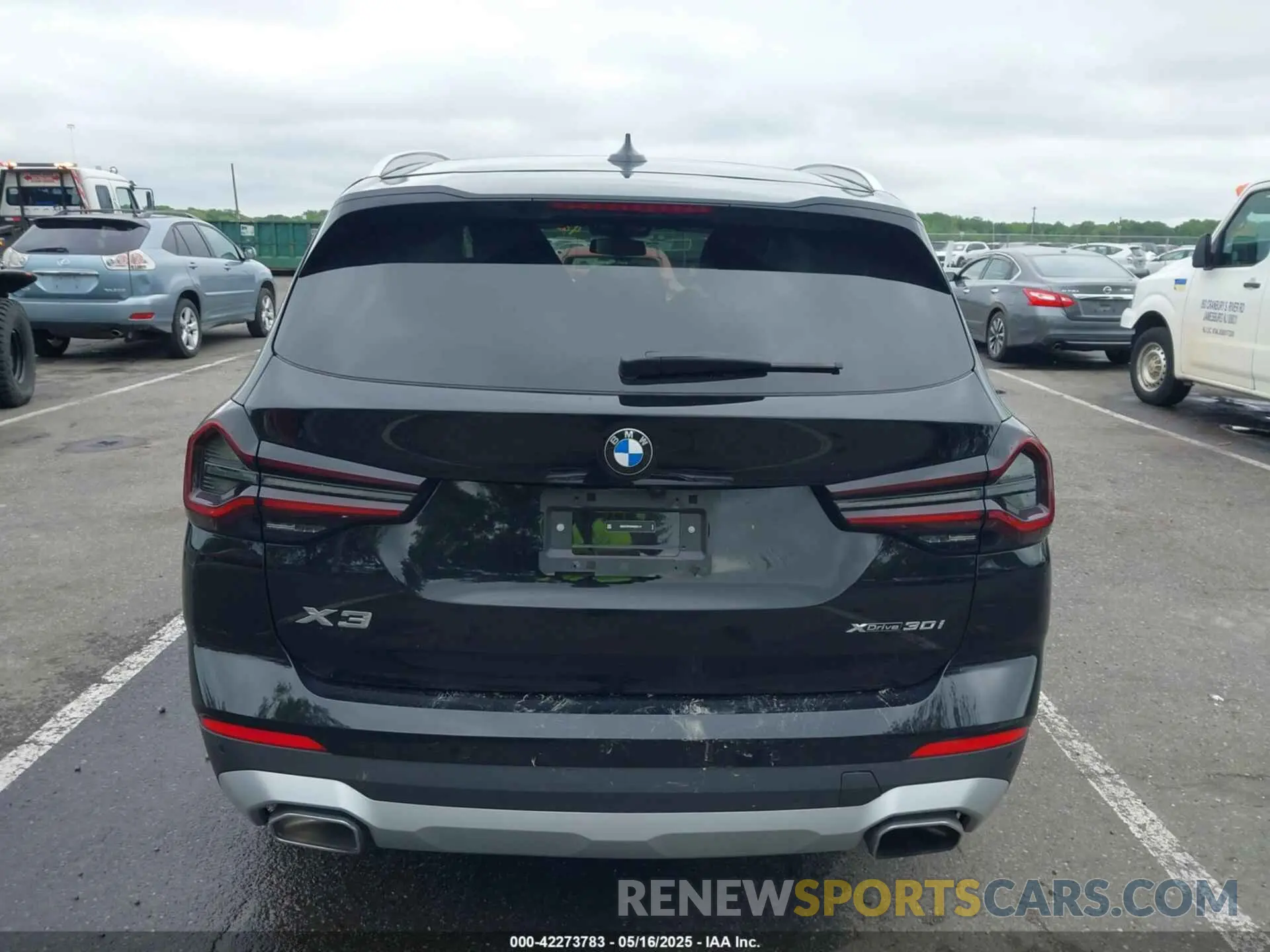 16 Photograph of a damaged car WBX57DP04RN259110 BMW X3 2024