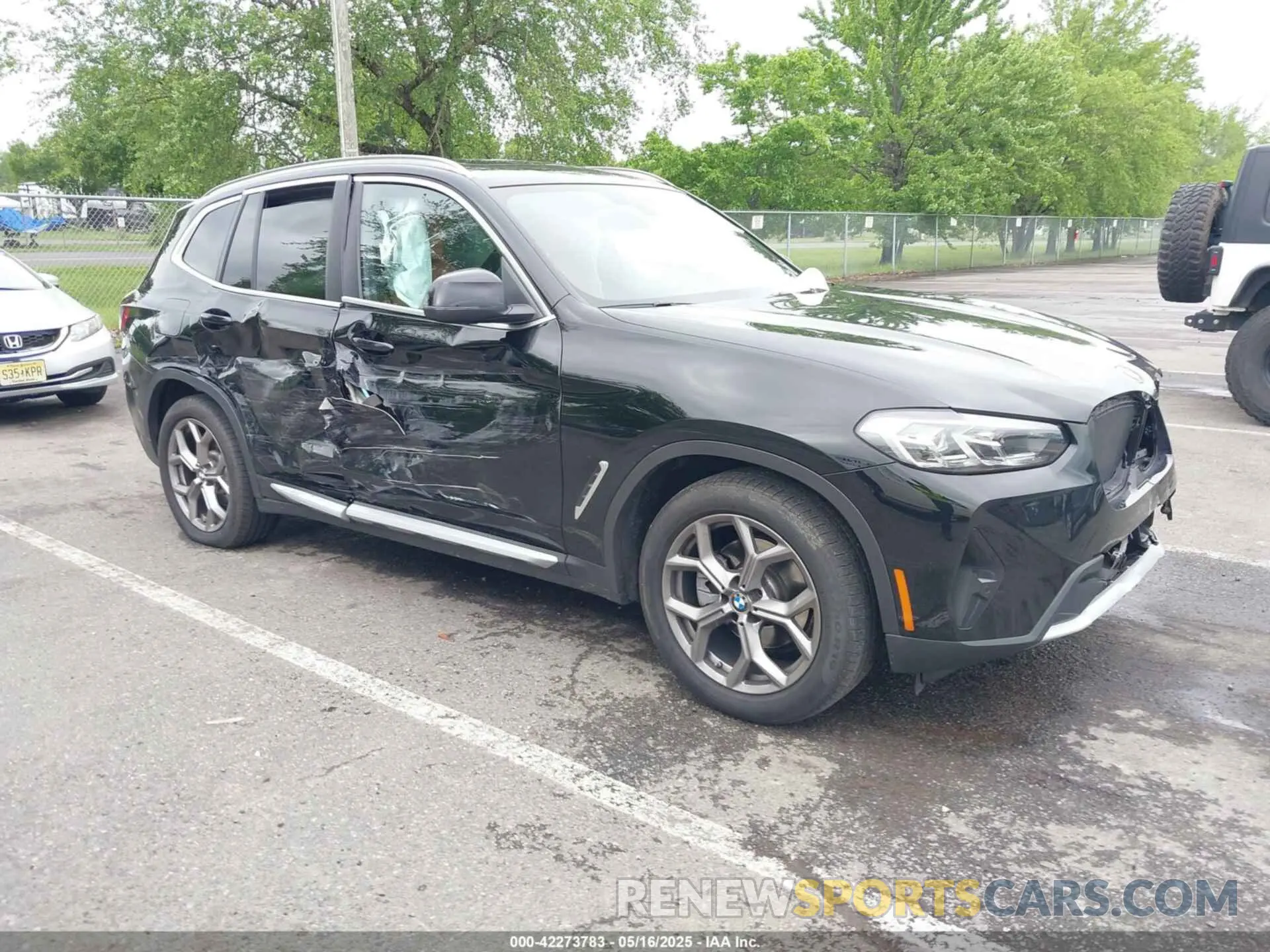 17 Photograph of a damaged car WBX57DP04RN259110 BMW X3 2024