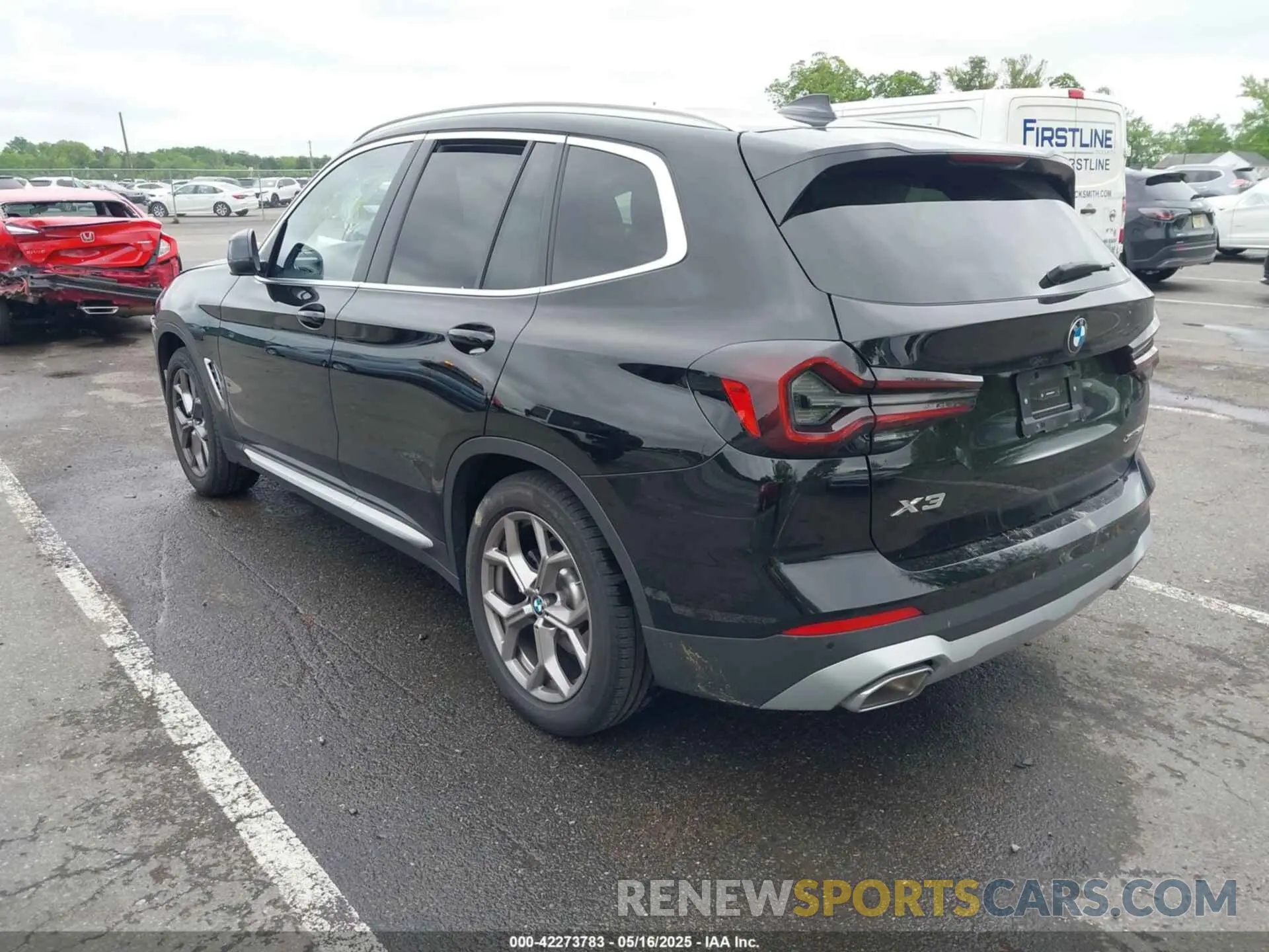 3 Photograph of a damaged car WBX57DP04RN259110 BMW X3 2024