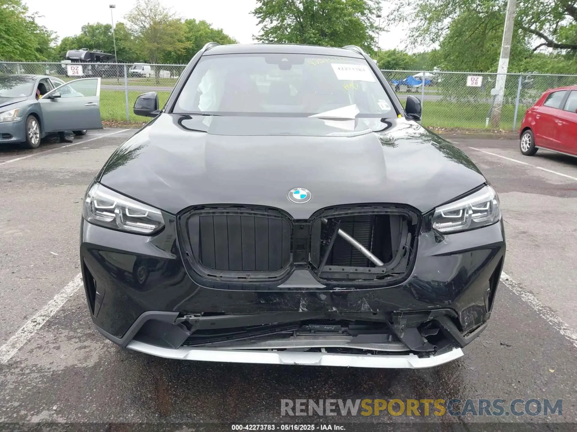 6 Photograph of a damaged car WBX57DP04RN259110 BMW X3 2024