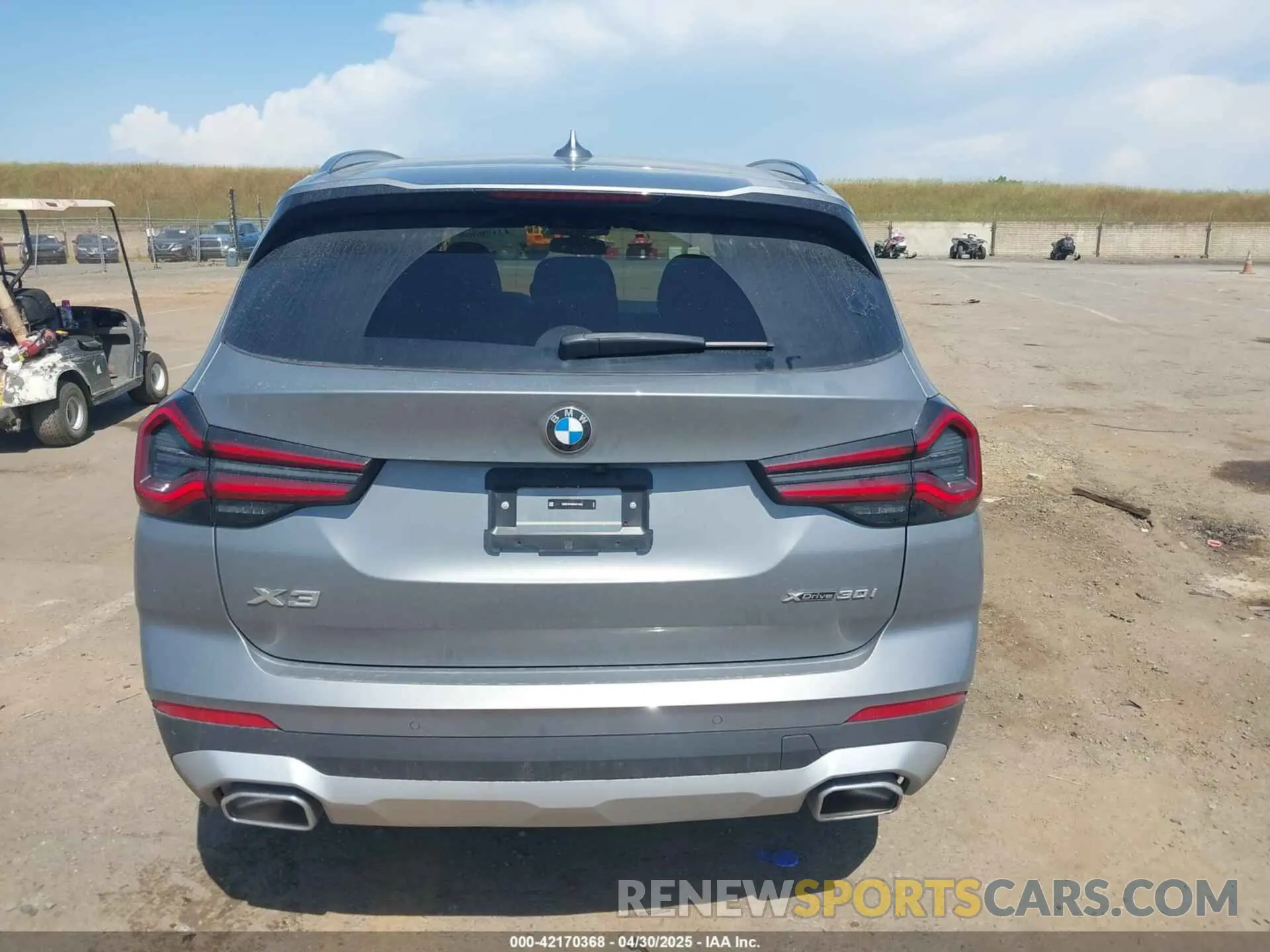 16 Photograph of a damaged car WBX57DP04RN317992 BMW X3 2024