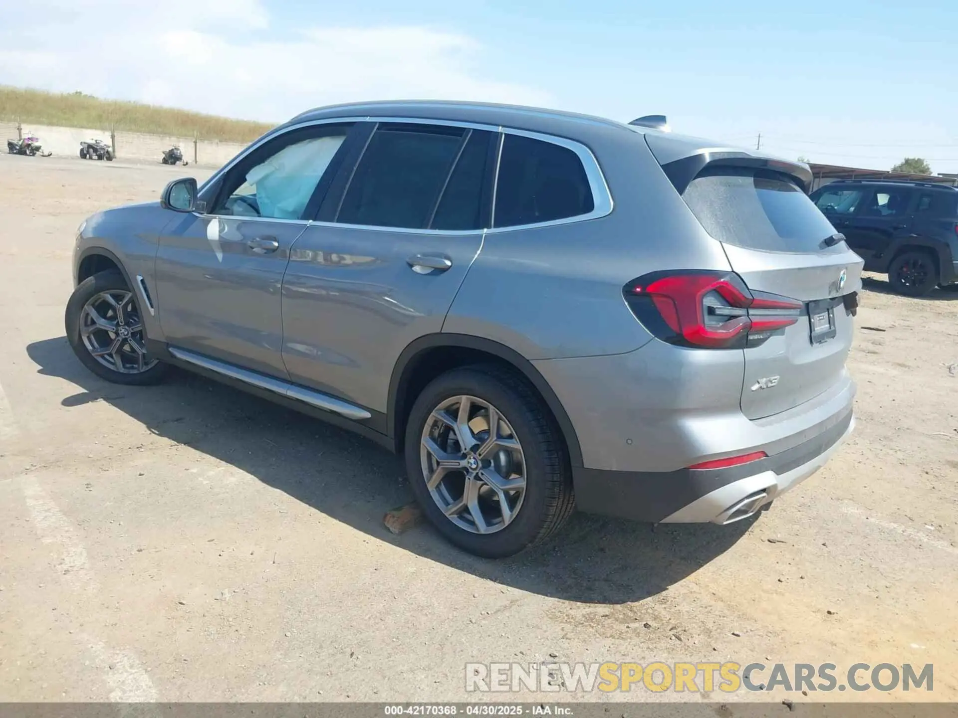 3 Photograph of a damaged car WBX57DP04RN317992 BMW X3 2024