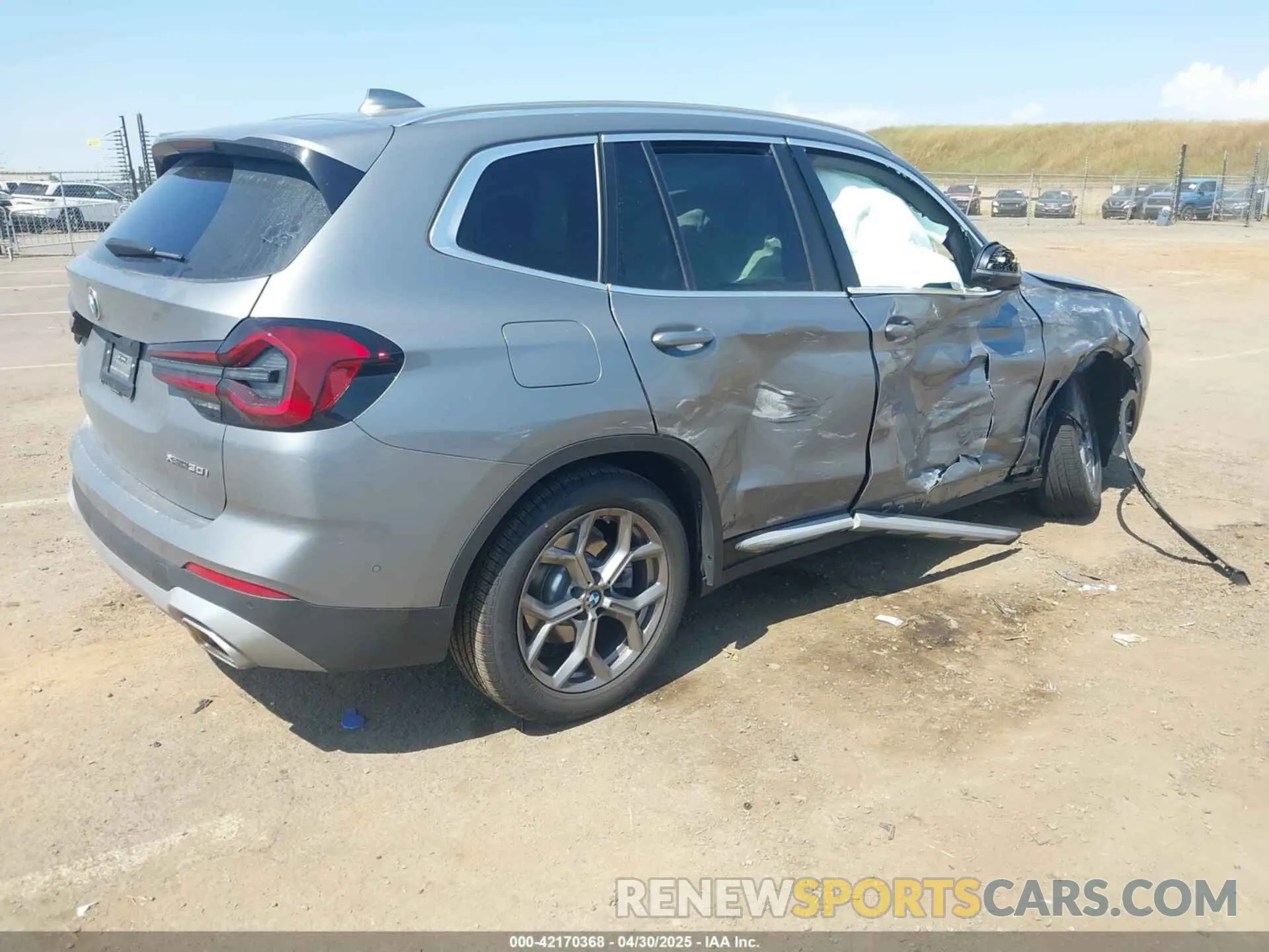 4 Photograph of a damaged car WBX57DP04RN317992 BMW X3 2024