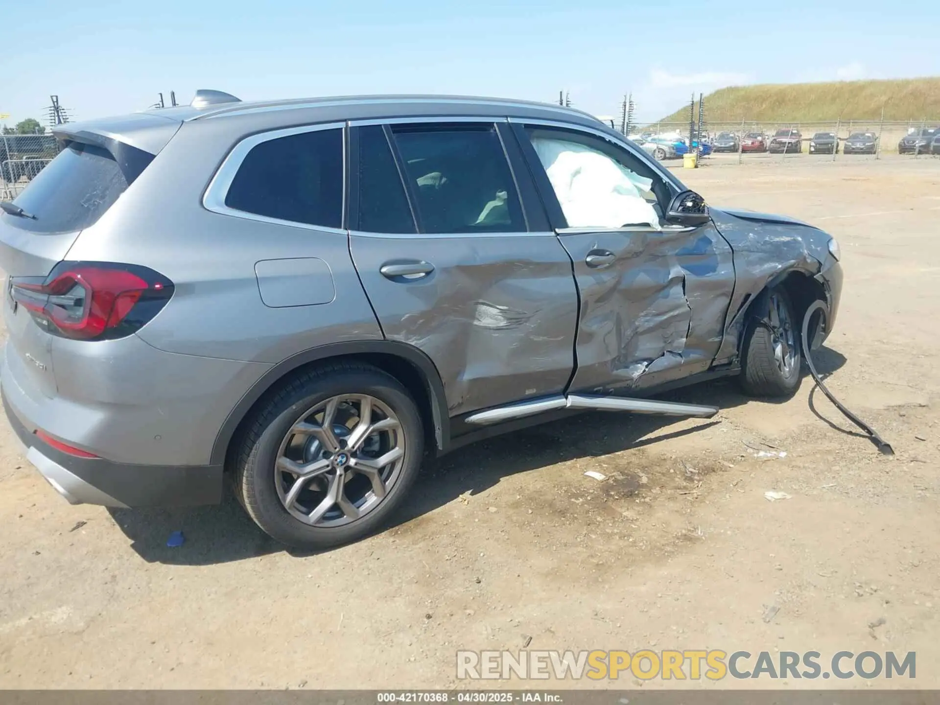 6 Photograph of a damaged car WBX57DP04RN317992 BMW X3 2024