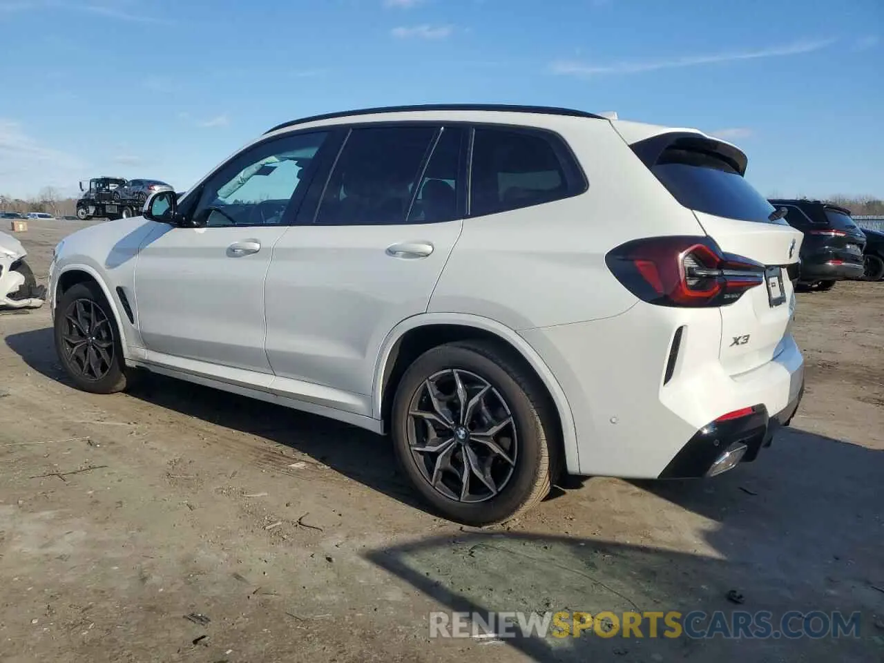 2 Photograph of a damaged car WBX57DP05RN274280 BMW X3 2024