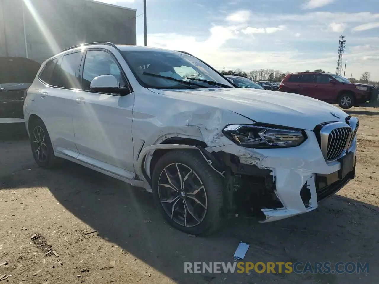 4 Photograph of a damaged car WBX57DP05RN274280 BMW X3 2024