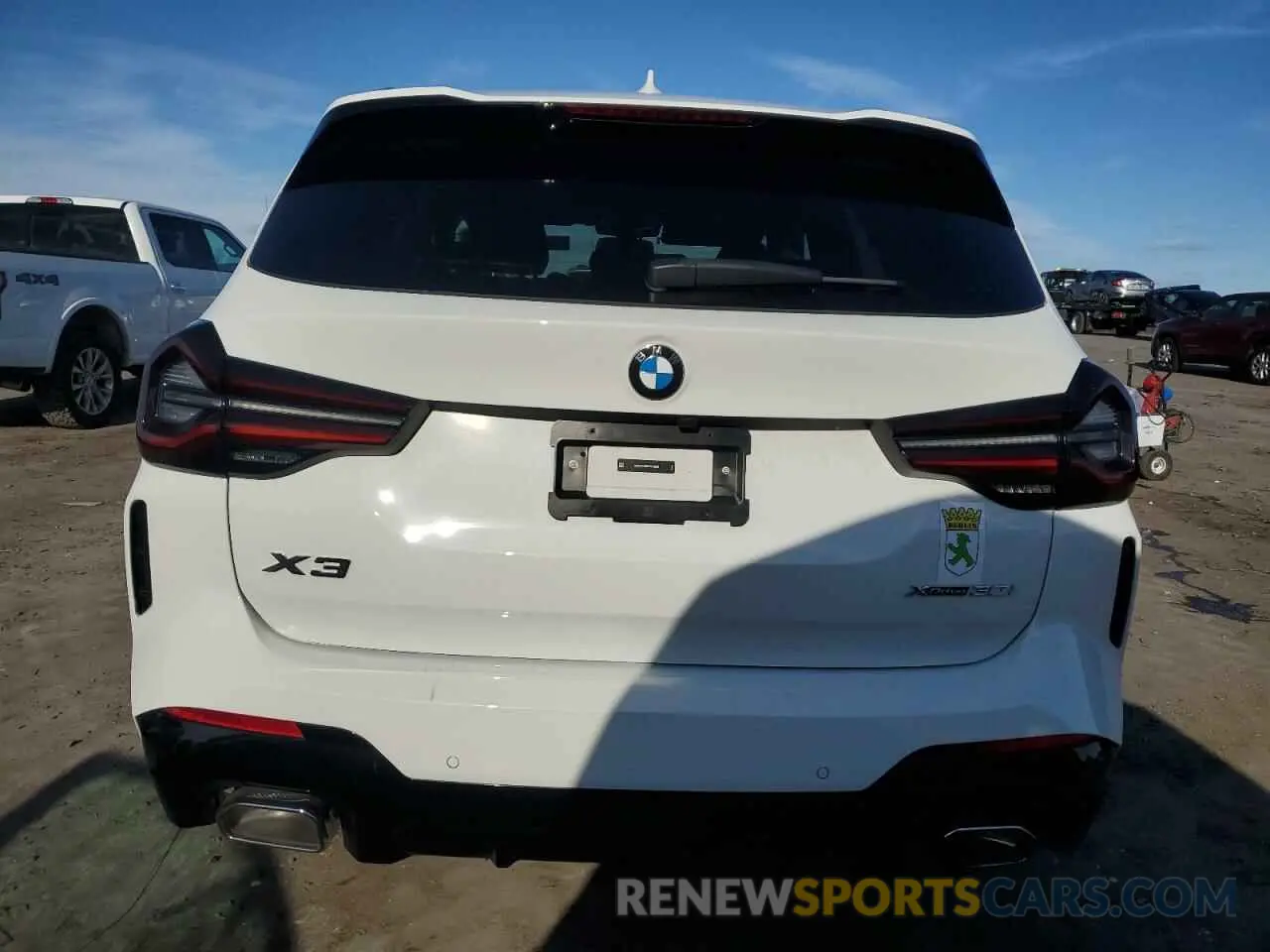 6 Photograph of a damaged car WBX57DP05RN274280 BMW X3 2024