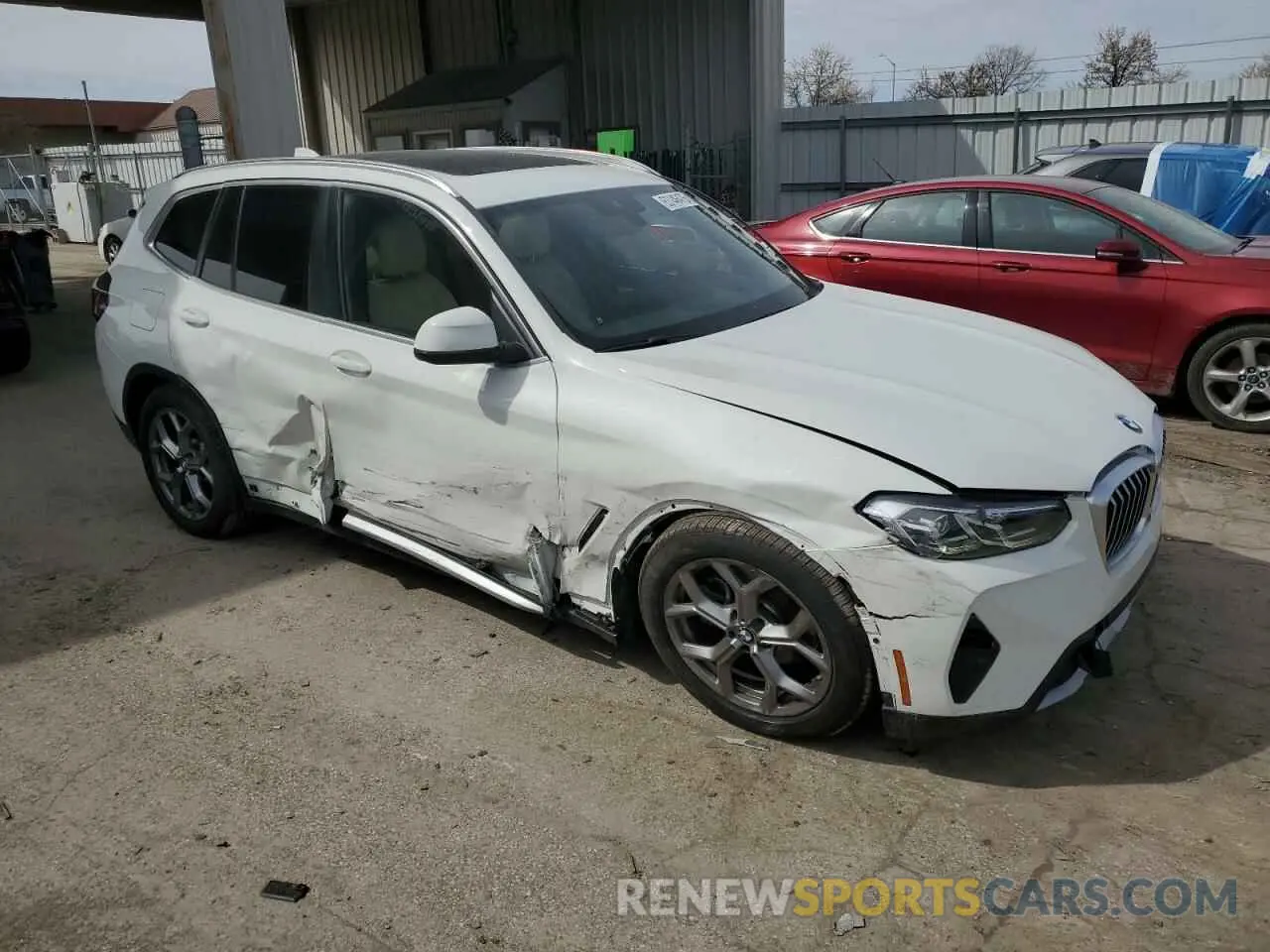 4 Photograph of a damaged car WBX57DP05RN302675 BMW X3 2024