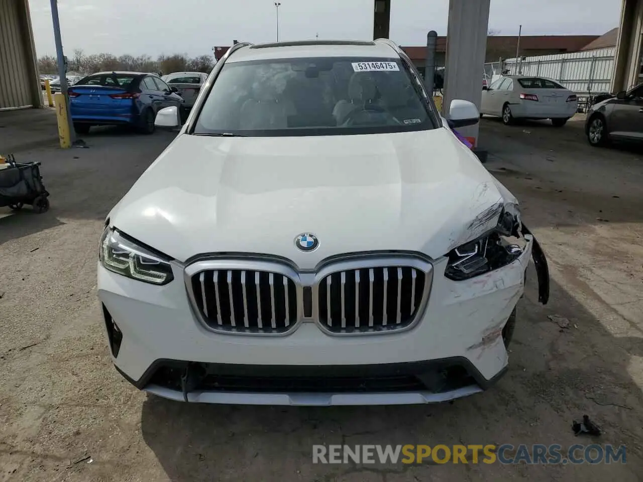 5 Photograph of a damaged car WBX57DP05RN302675 BMW X3 2024