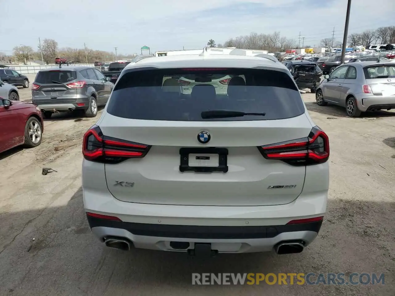 6 Photograph of a damaged car WBX57DP05RN302675 BMW X3 2024
