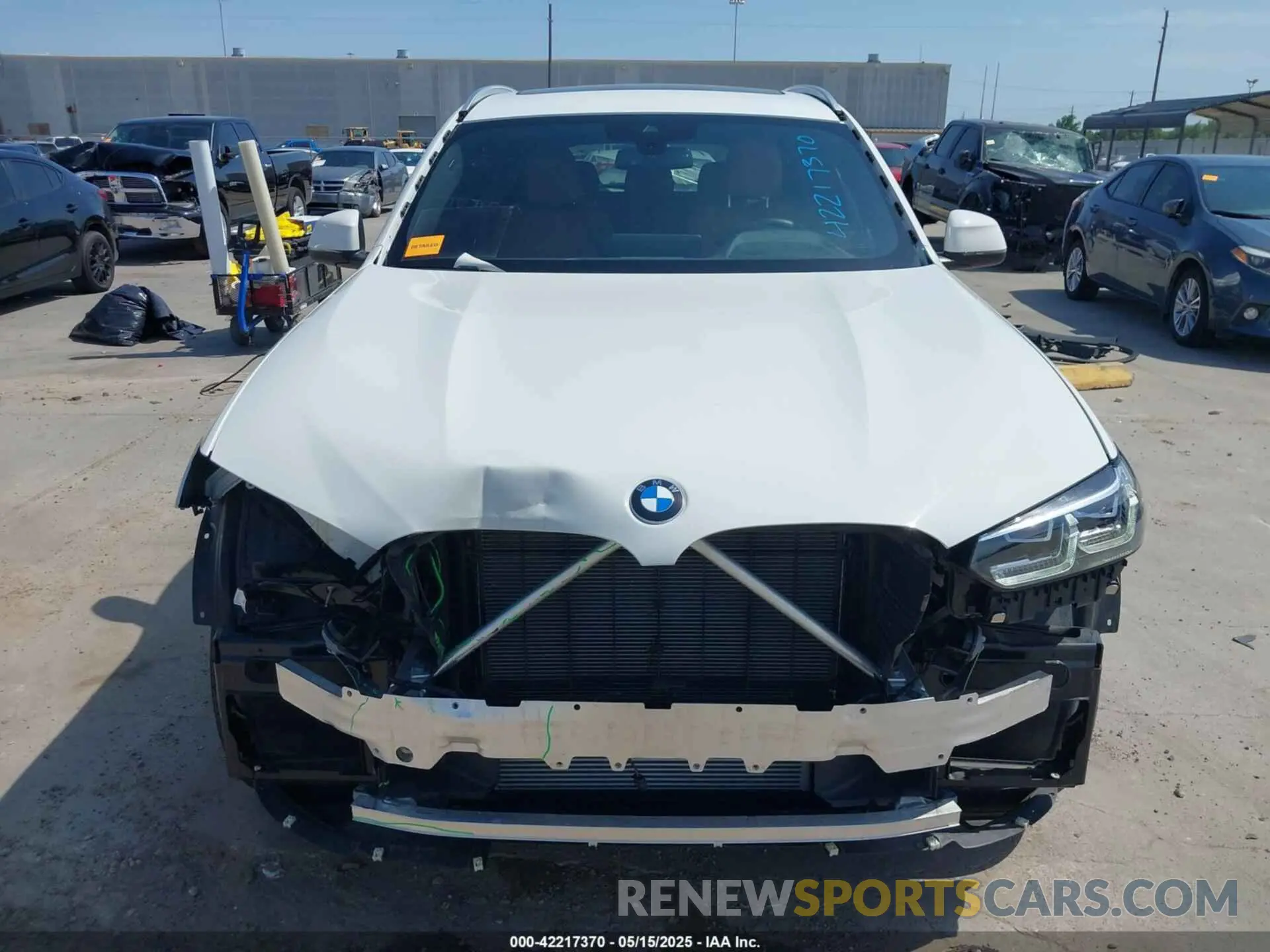 13 Photograph of a damaged car WBX57DP07RN267346 BMW X3 2024