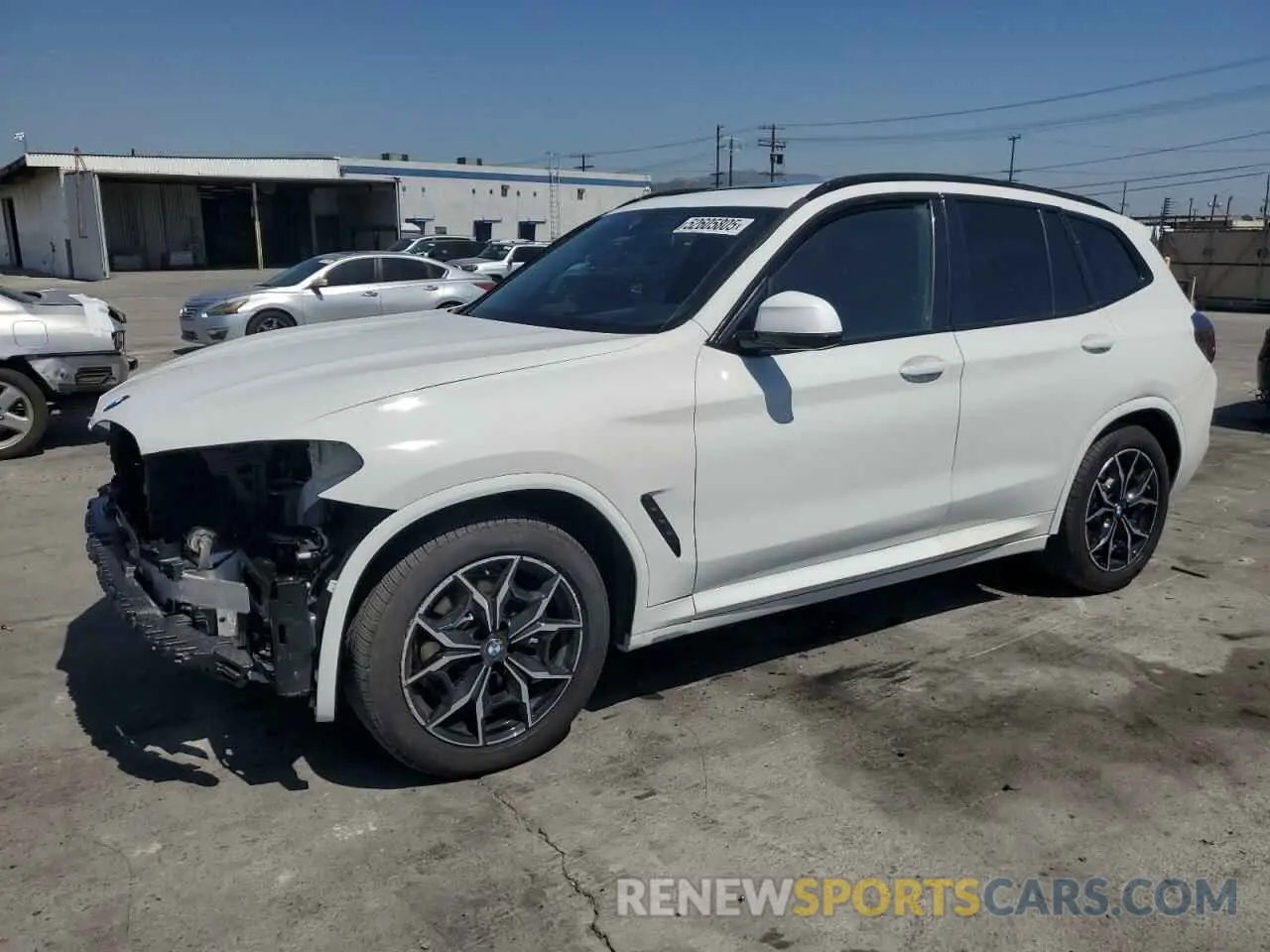 1 Photograph of a damaged car WBX57DP07RN289427 BMW X3 2024