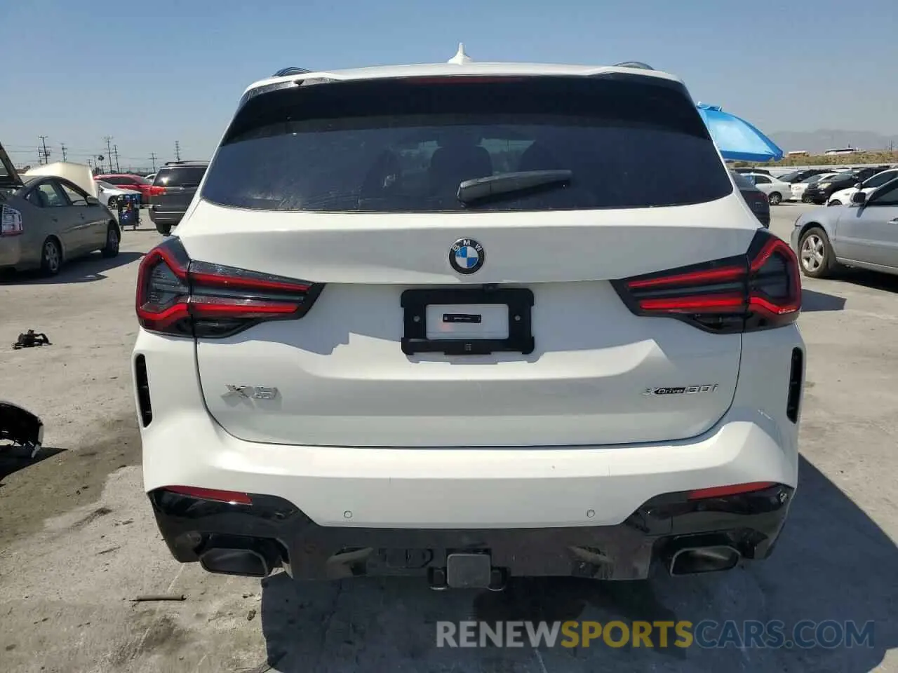 6 Photograph of a damaged car WBX57DP07RN289427 BMW X3 2024