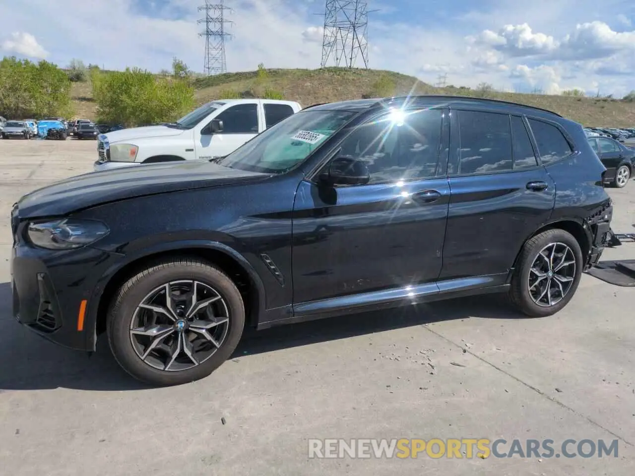 1 Photograph of a damaged car WBX57DP08RN299478 BMW X3 2024