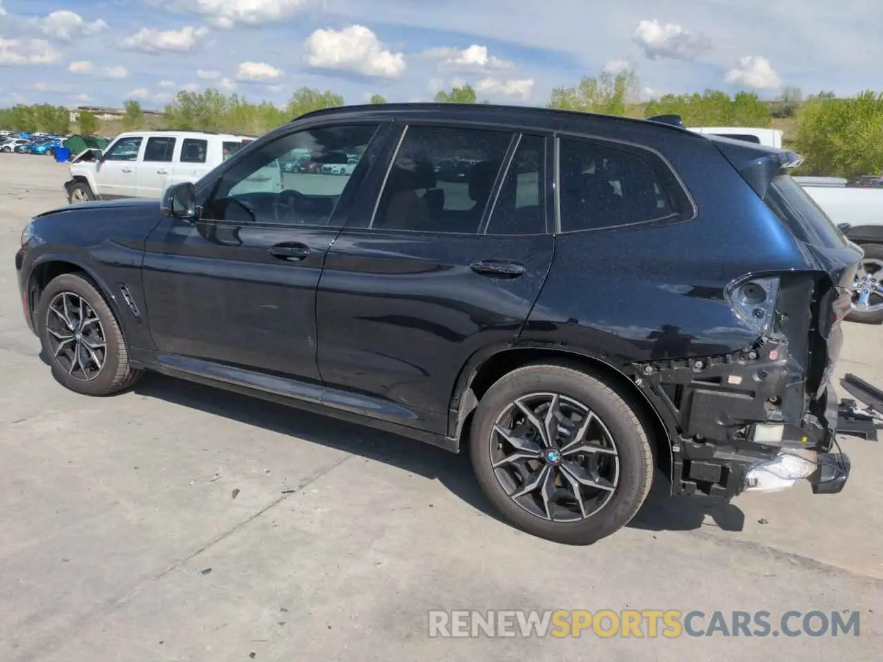 2 Photograph of a damaged car WBX57DP08RN299478 BMW X3 2024