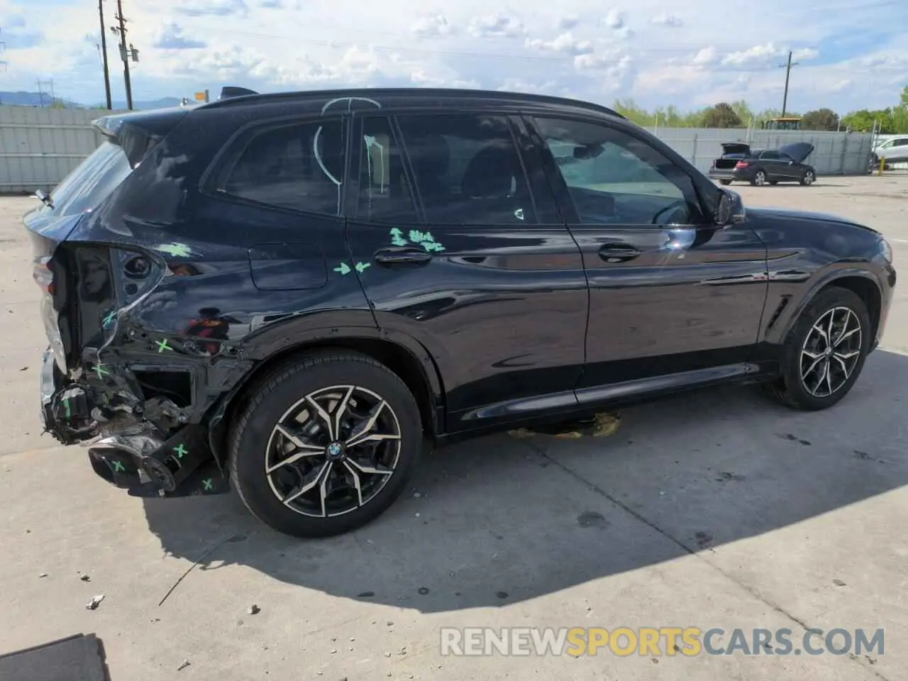 3 Photograph of a damaged car WBX57DP08RN299478 BMW X3 2024