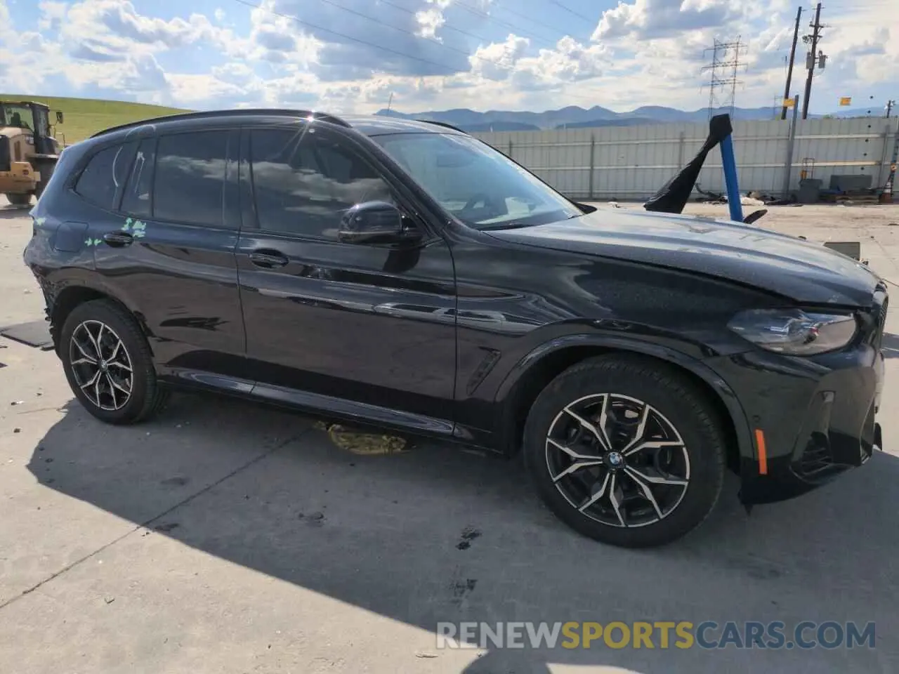 4 Photograph of a damaged car WBX57DP08RN299478 BMW X3 2024