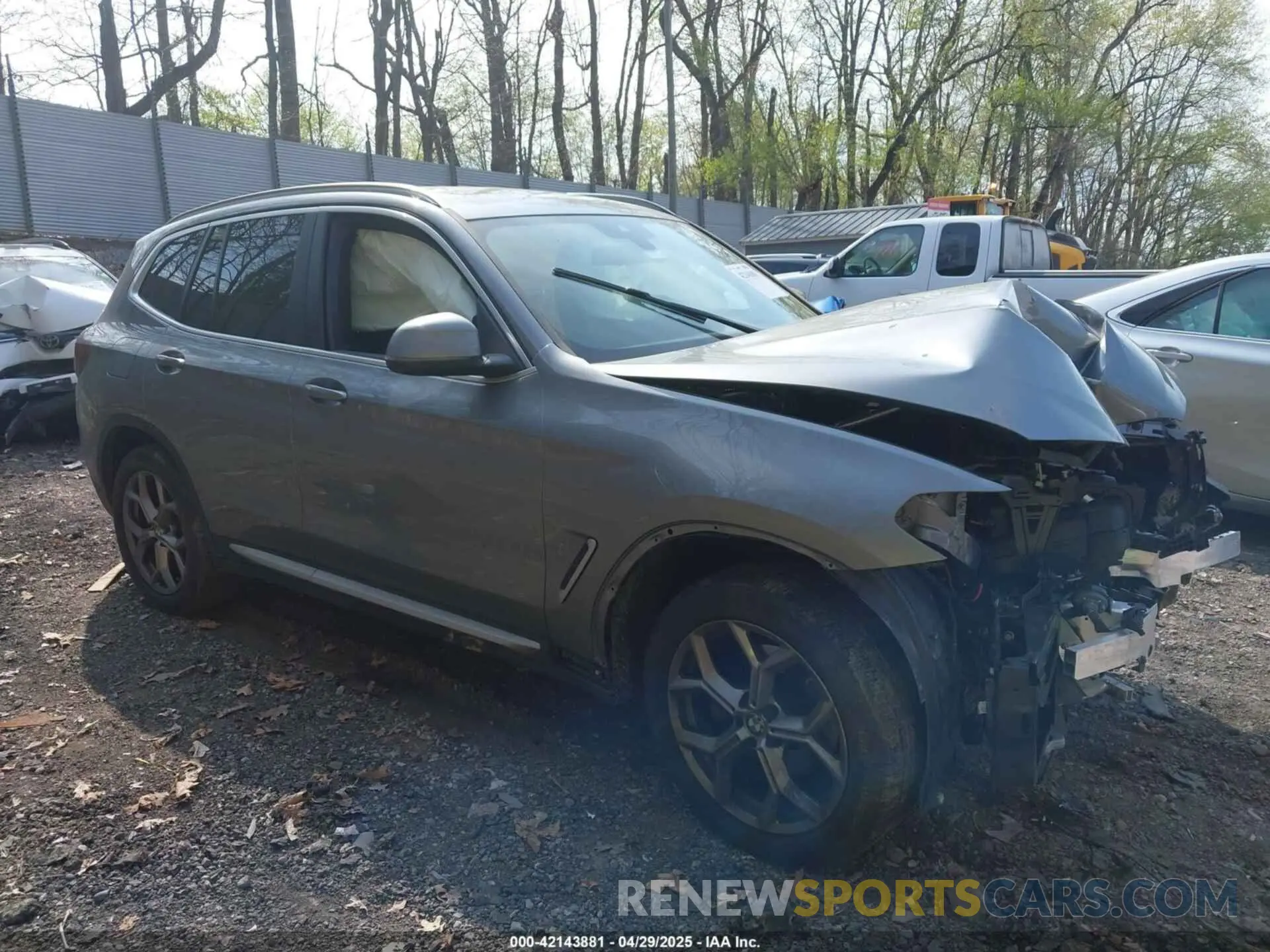 1 Photograph of a damaged car WBX57DP0XRN253280 BMW X3 2024