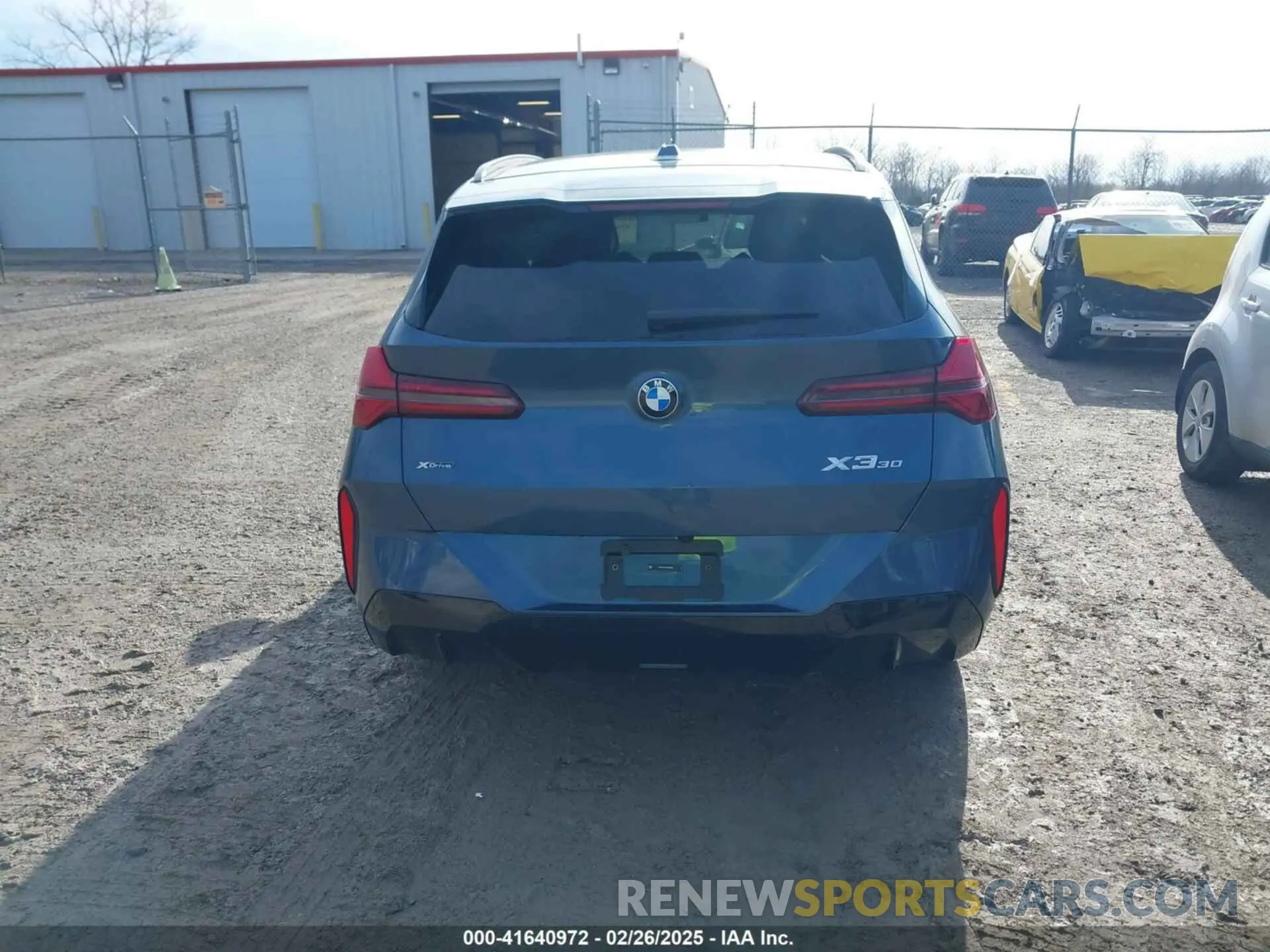 16 Photograph of a damaged car 5UX53GP01S9Z02858 BMW X3 2025