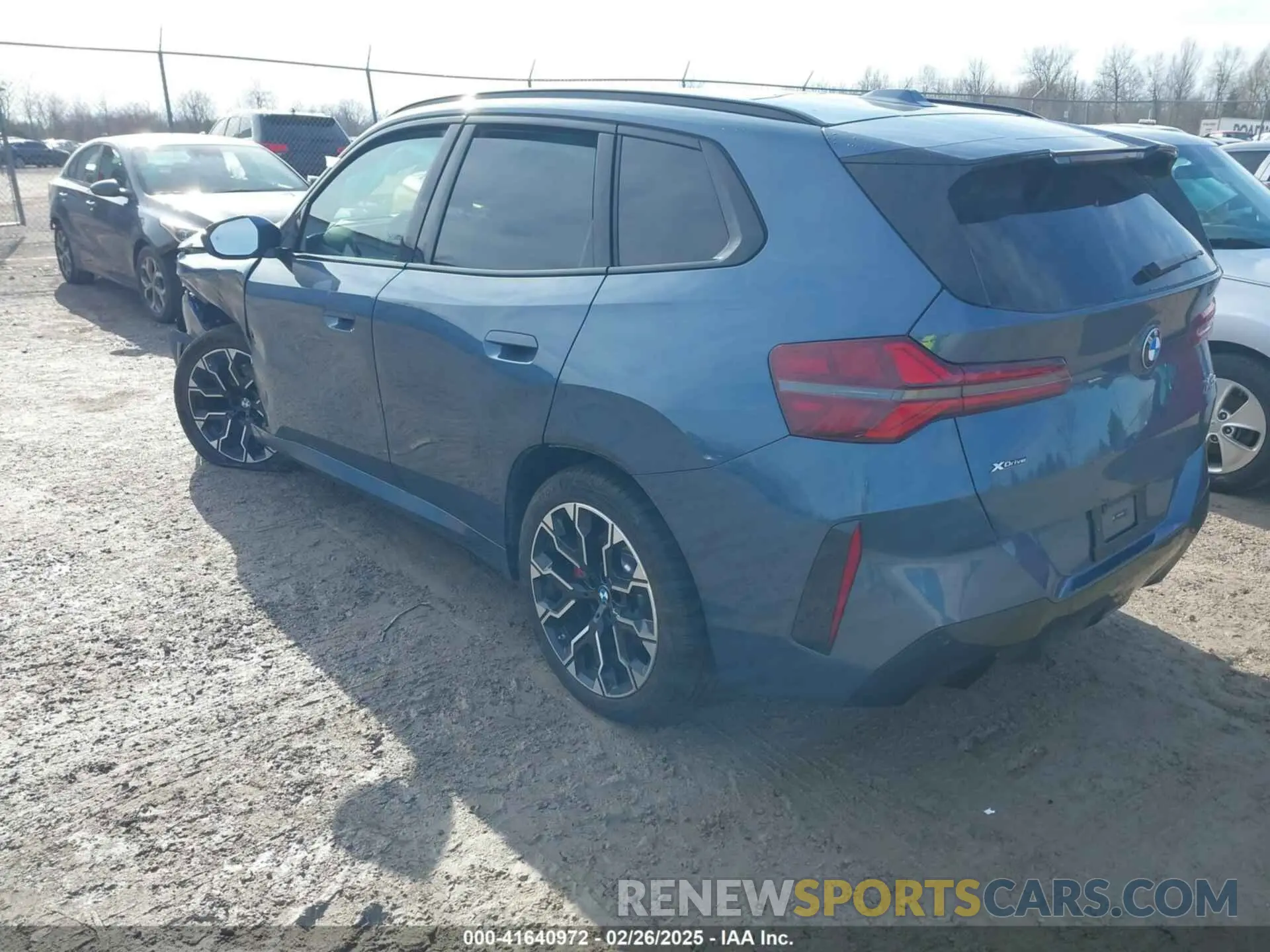 3 Photograph of a damaged car 5UX53GP01S9Z02858 BMW X3 2025
