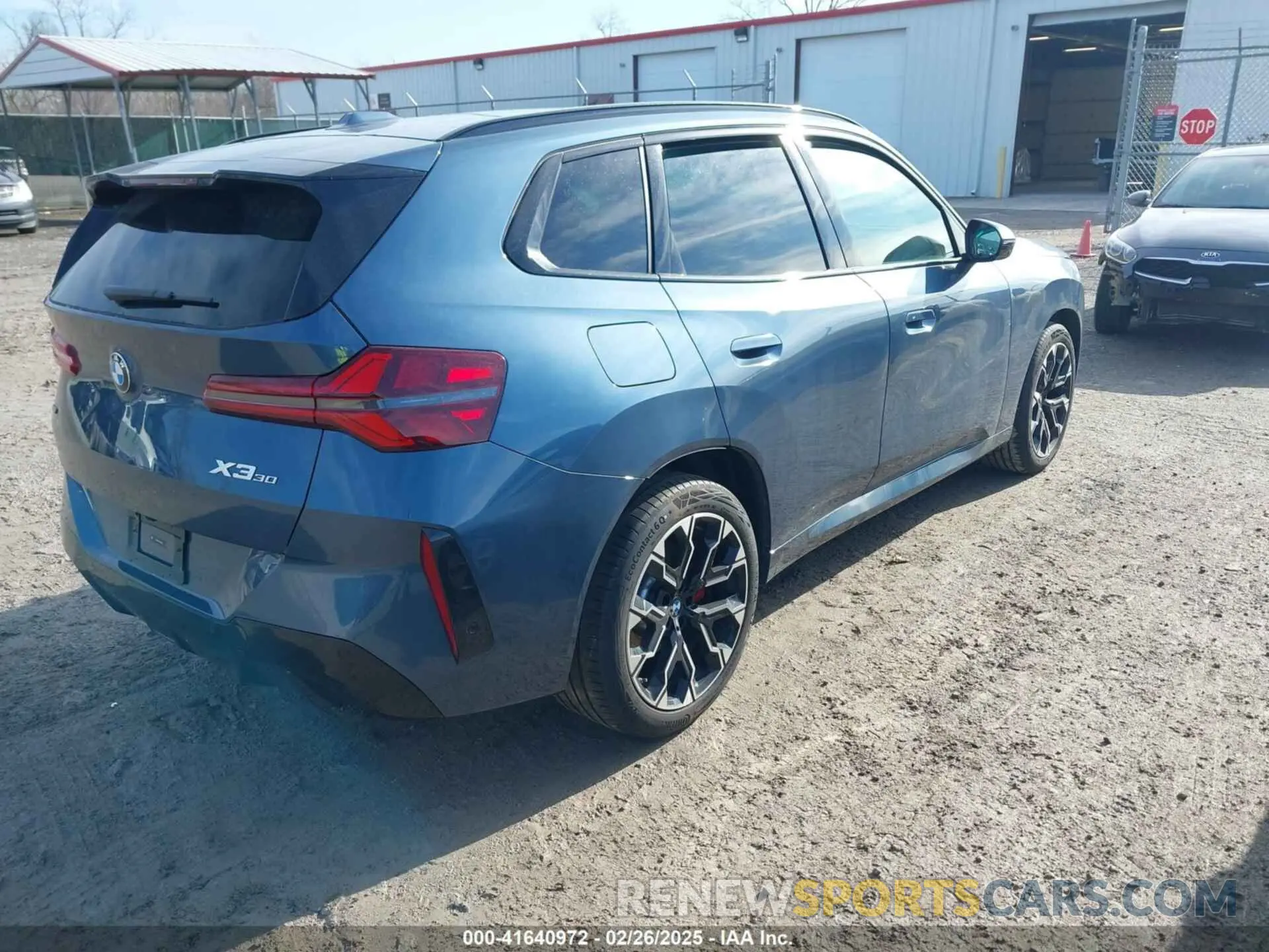 4 Photograph of a damaged car 5UX53GP01S9Z02858 BMW X3 2025