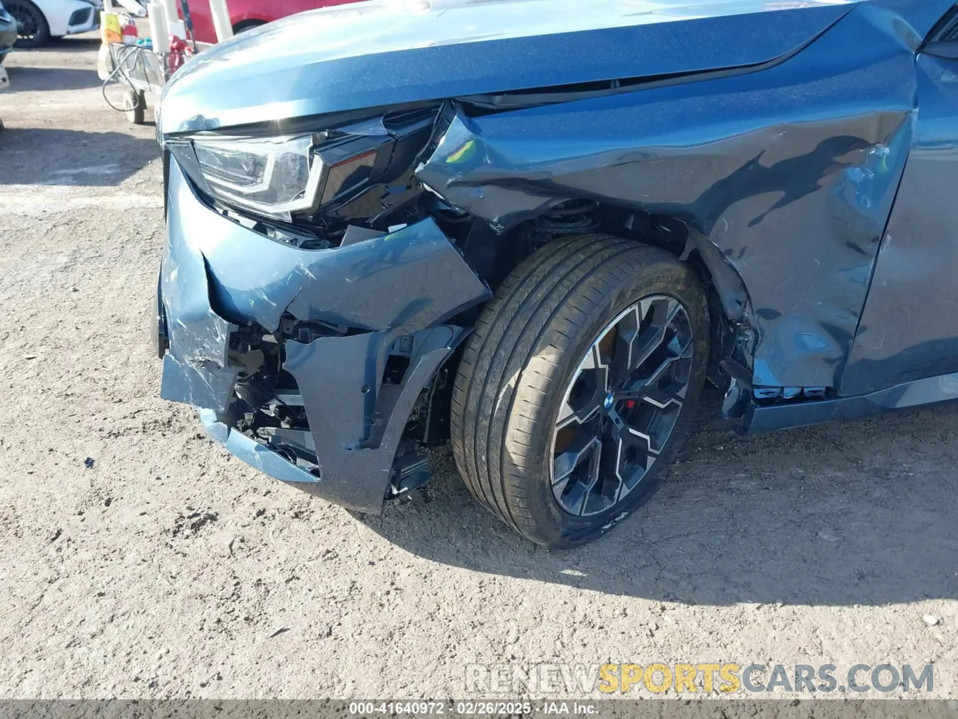 6 Photograph of a damaged car 5UX53GP01S9Z02858 BMW X3 2025